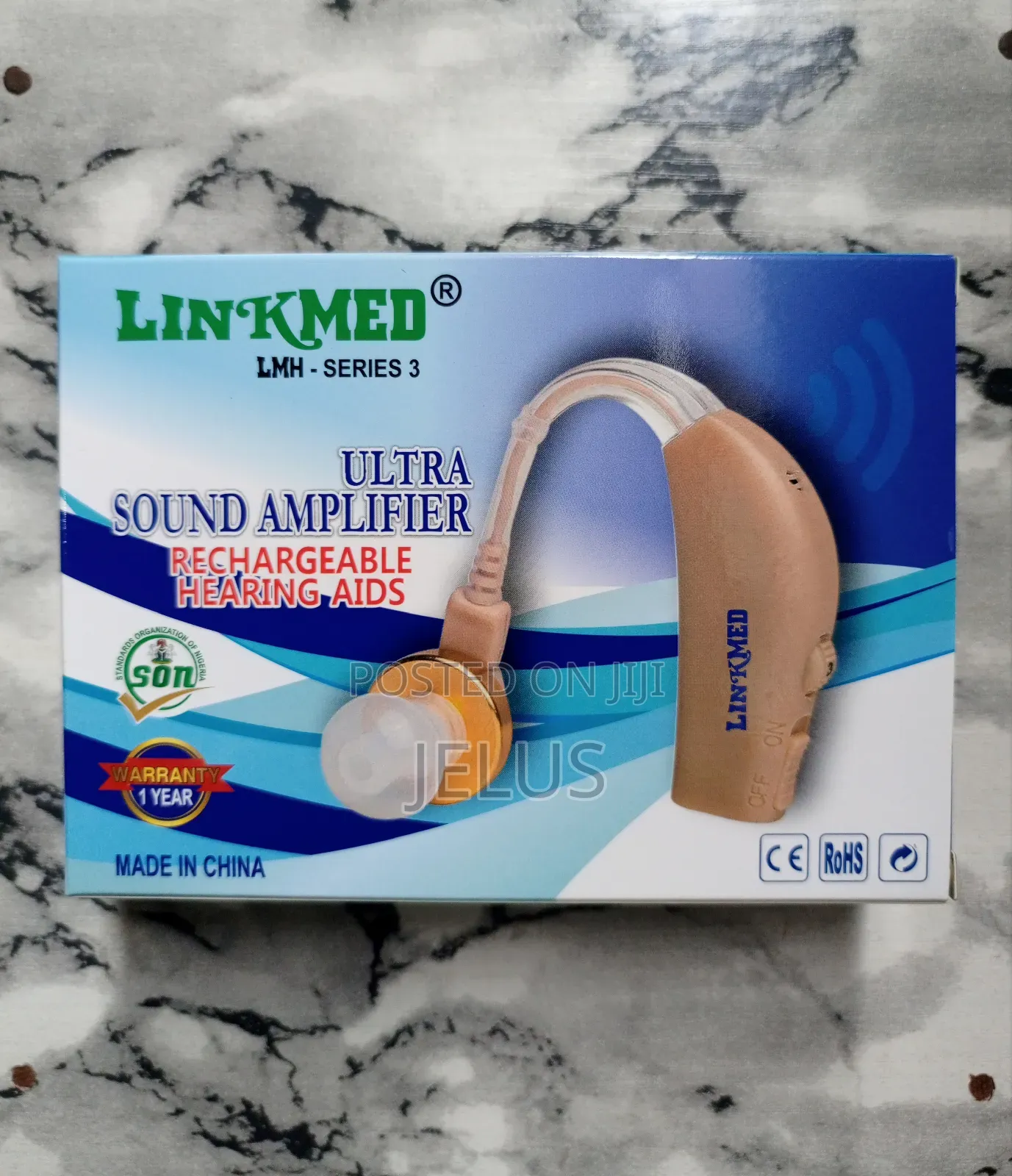 Linkmed Hearing Aids Rechargeable.