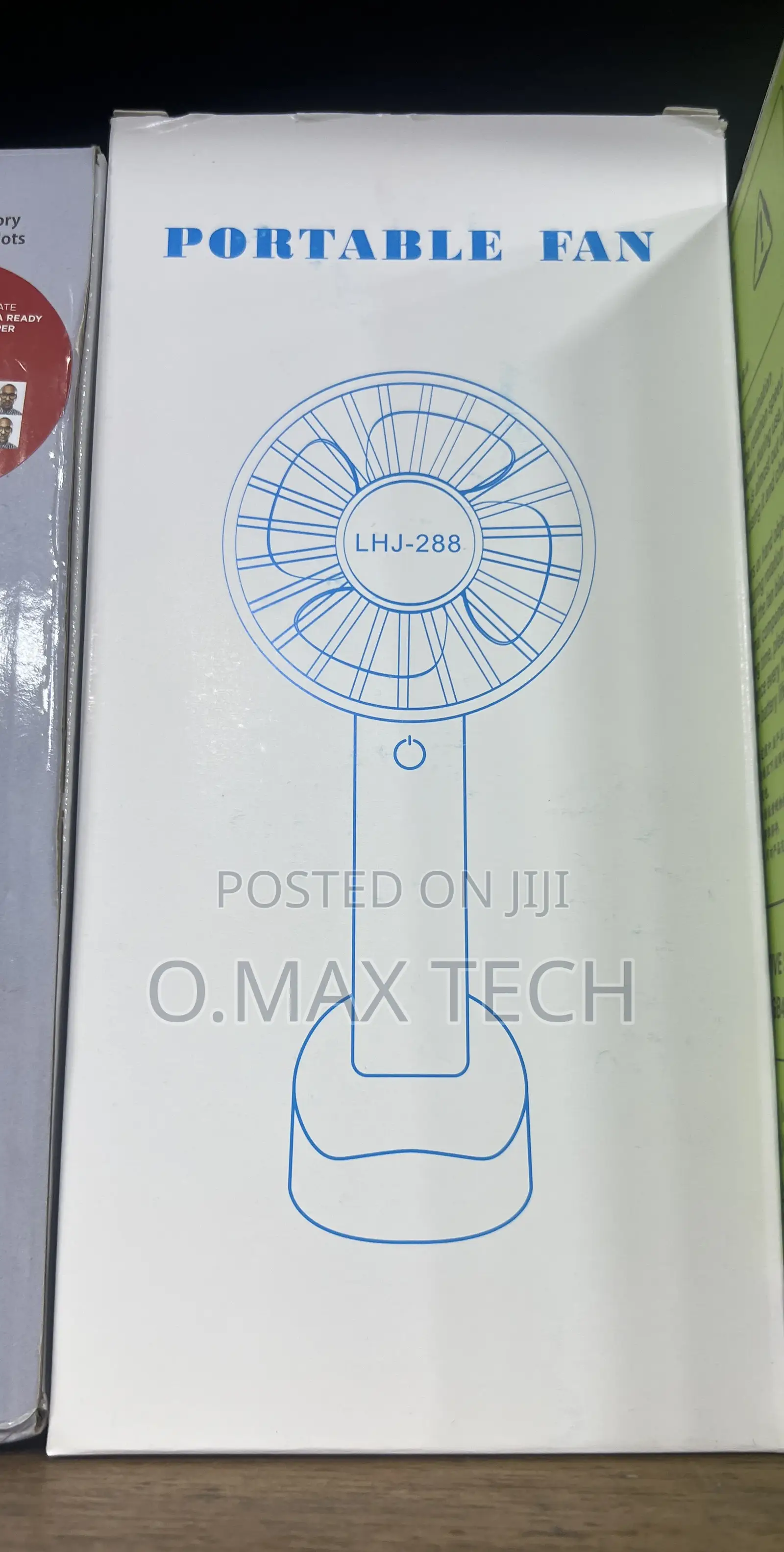 LHJ-288 Portable Rechargeable Mini Table Fan