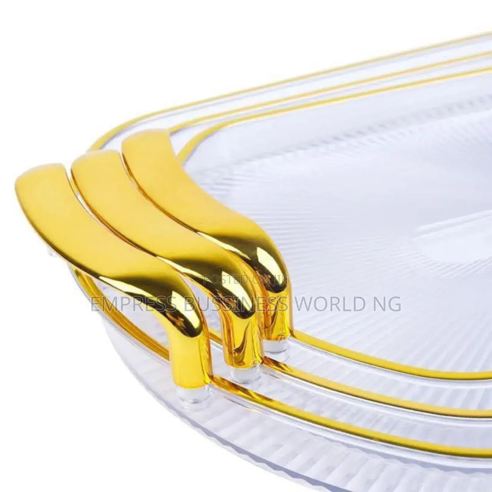 Transparent Acrylic Pieces Tray