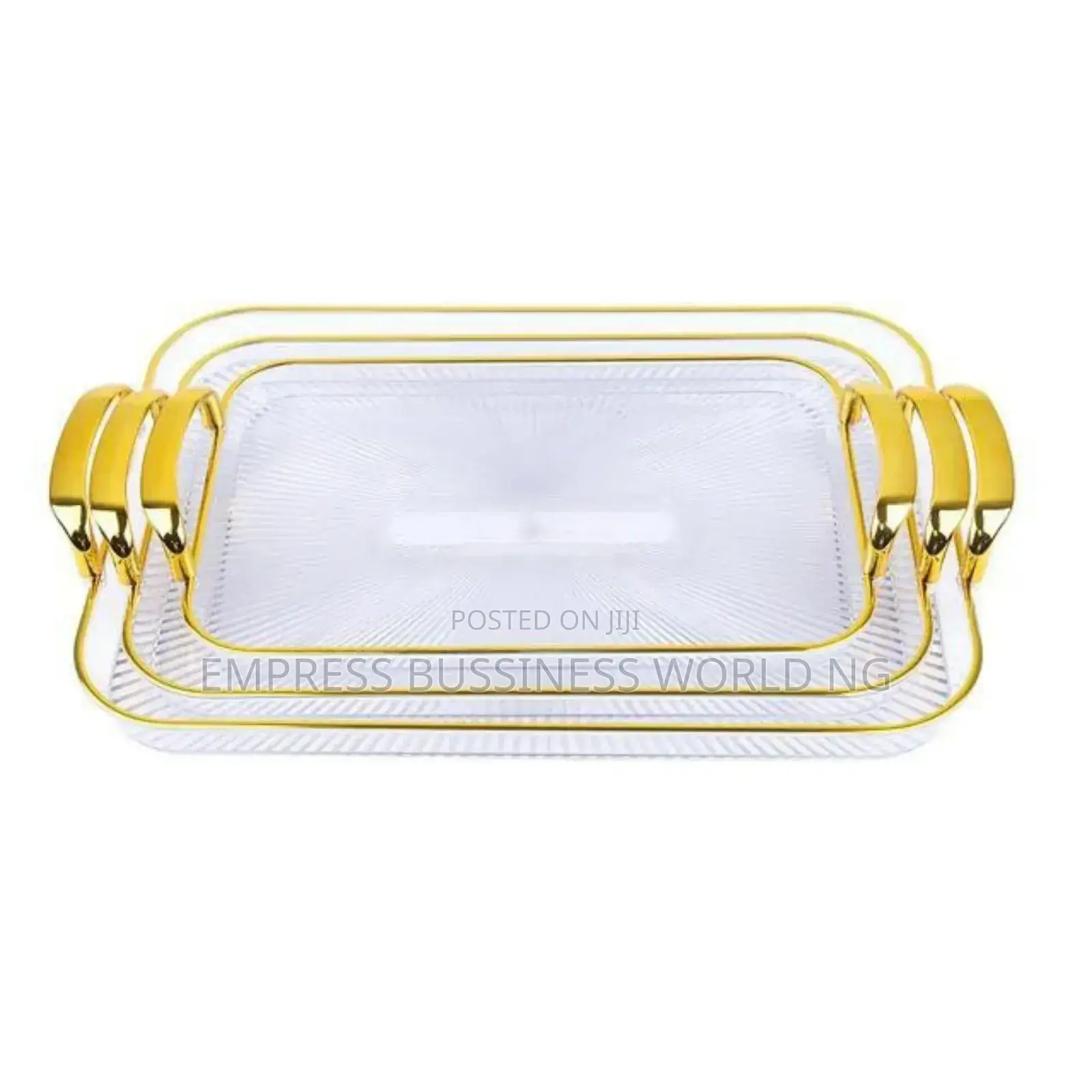 Transparent Acrylic Pieces Tray