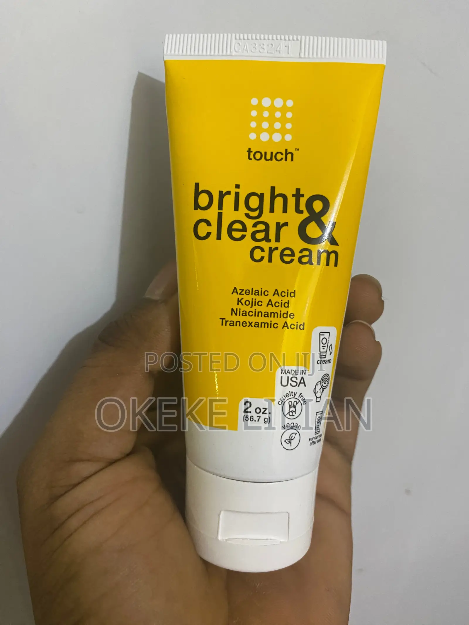 Touch Bright Clear Cream
