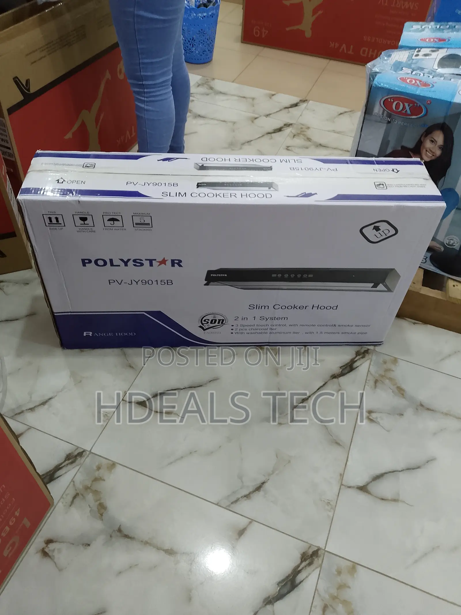 Reliable Polystar Slim Cooker Hood
