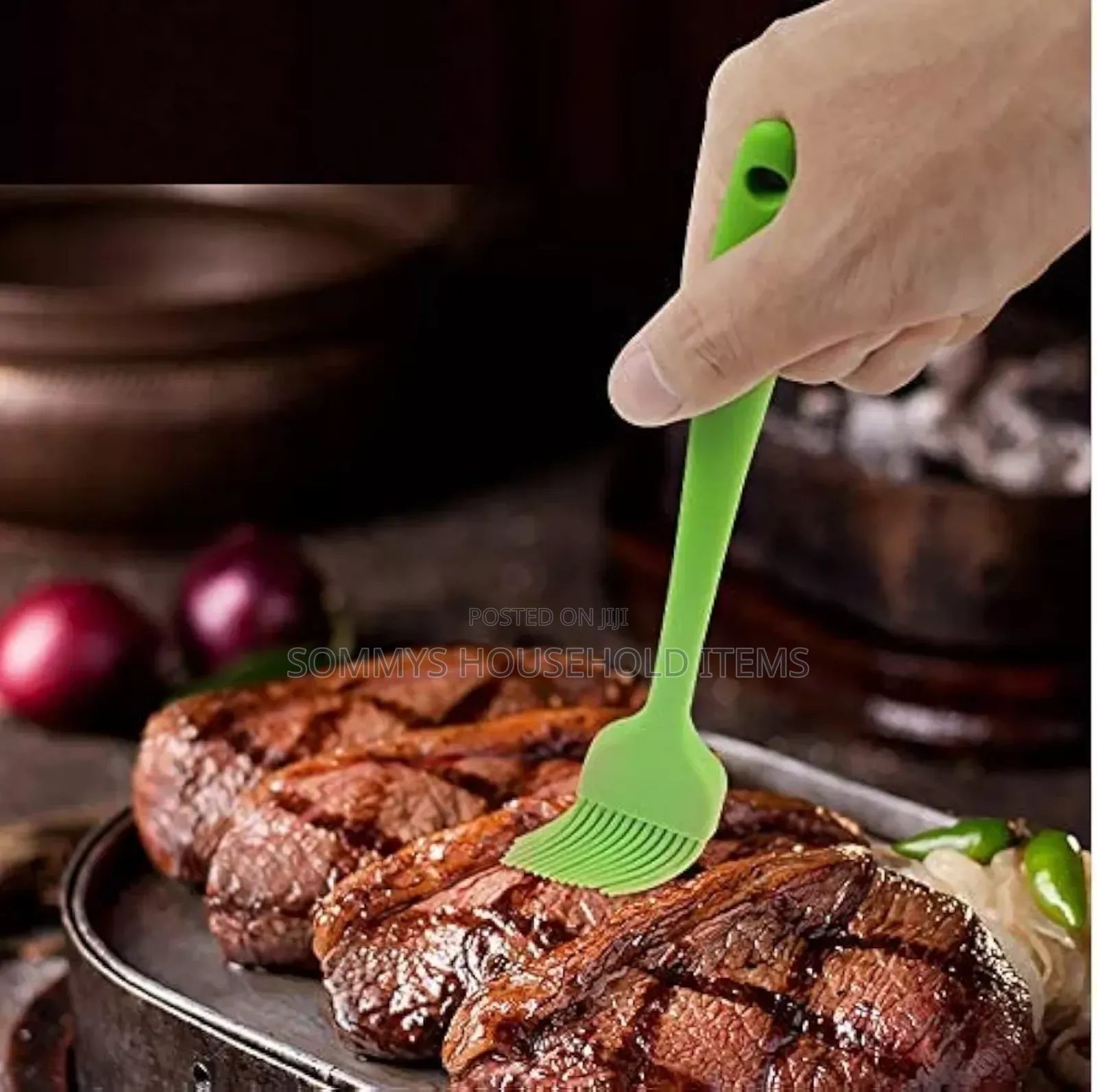 2set Silicone Spatula and Pastry Brush
