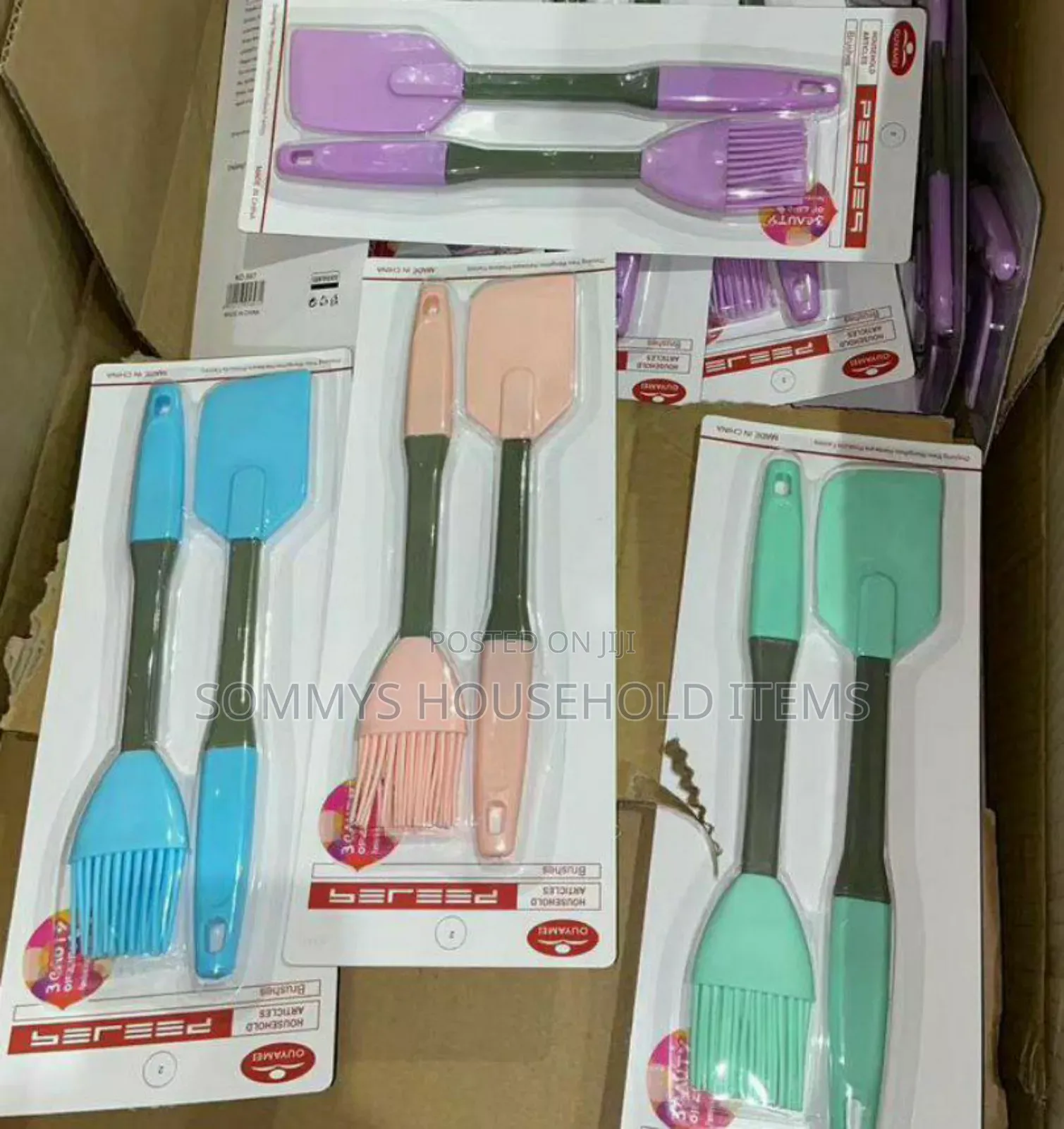 2set Silicone Spatula and Pastry Brush