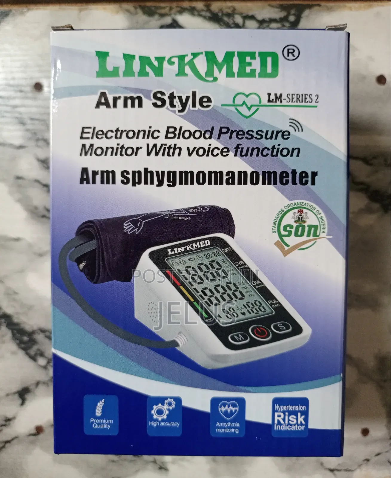 BP Monitor, Linkmed Wt Voice Function.
