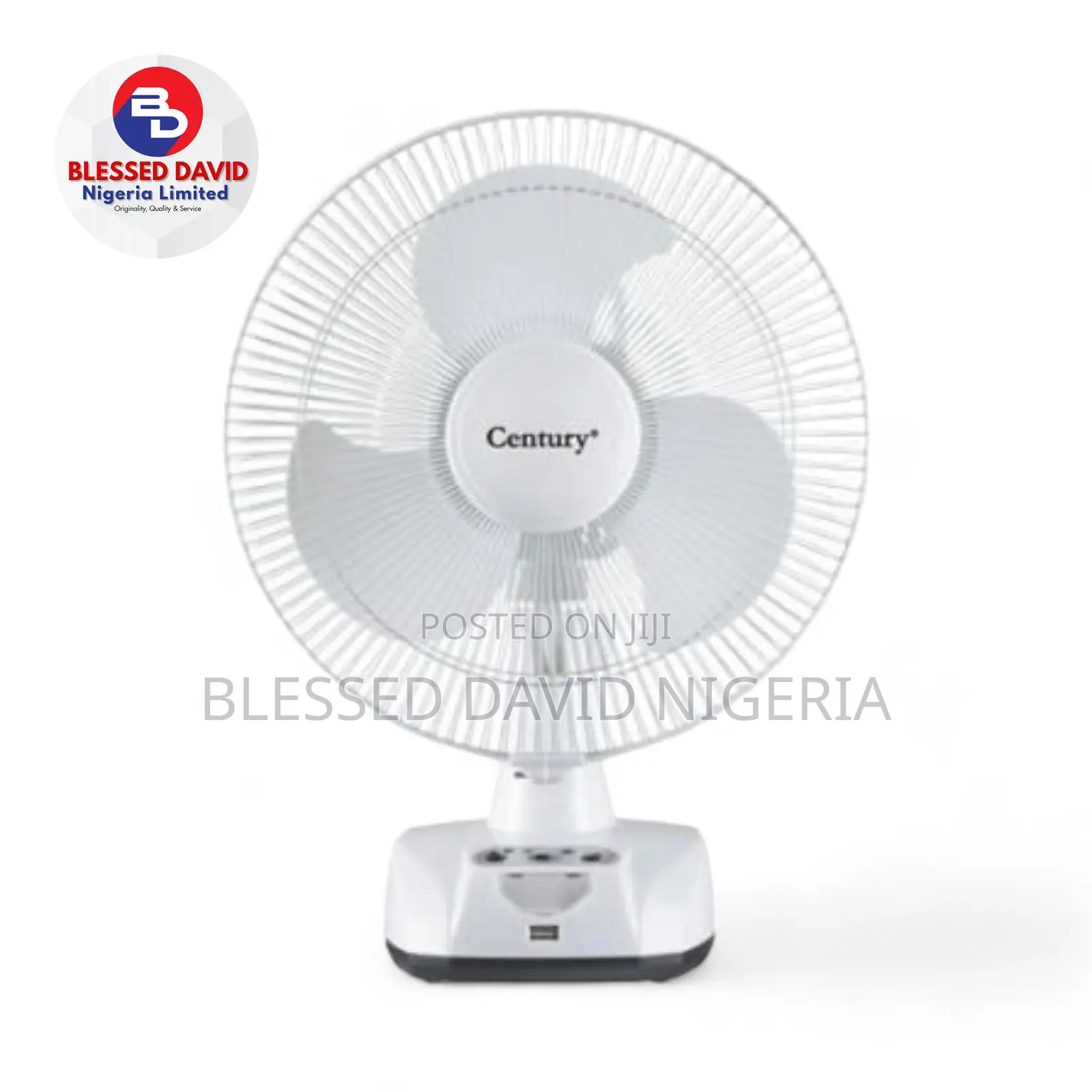 Century 12'' Rechargeable Table Fan FRCT-30-A1