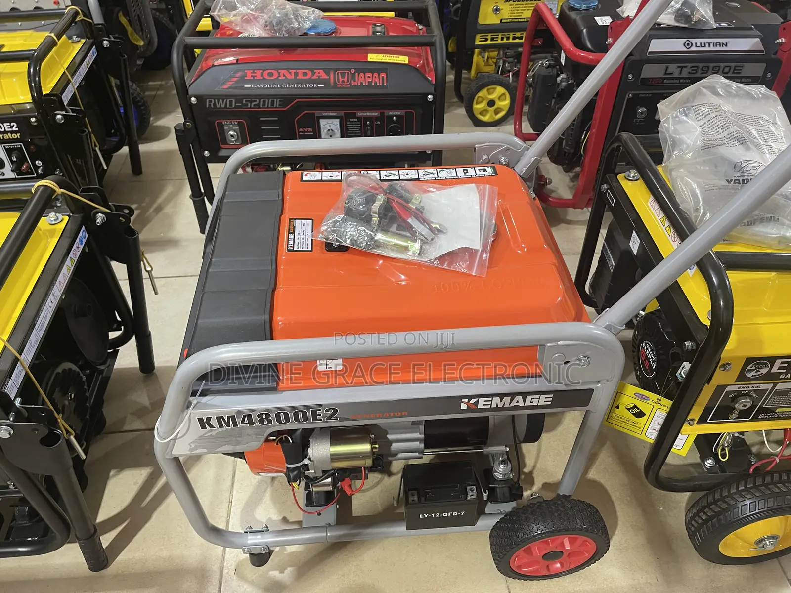 4.5kva Kemage Key and Remote Start Generatorr