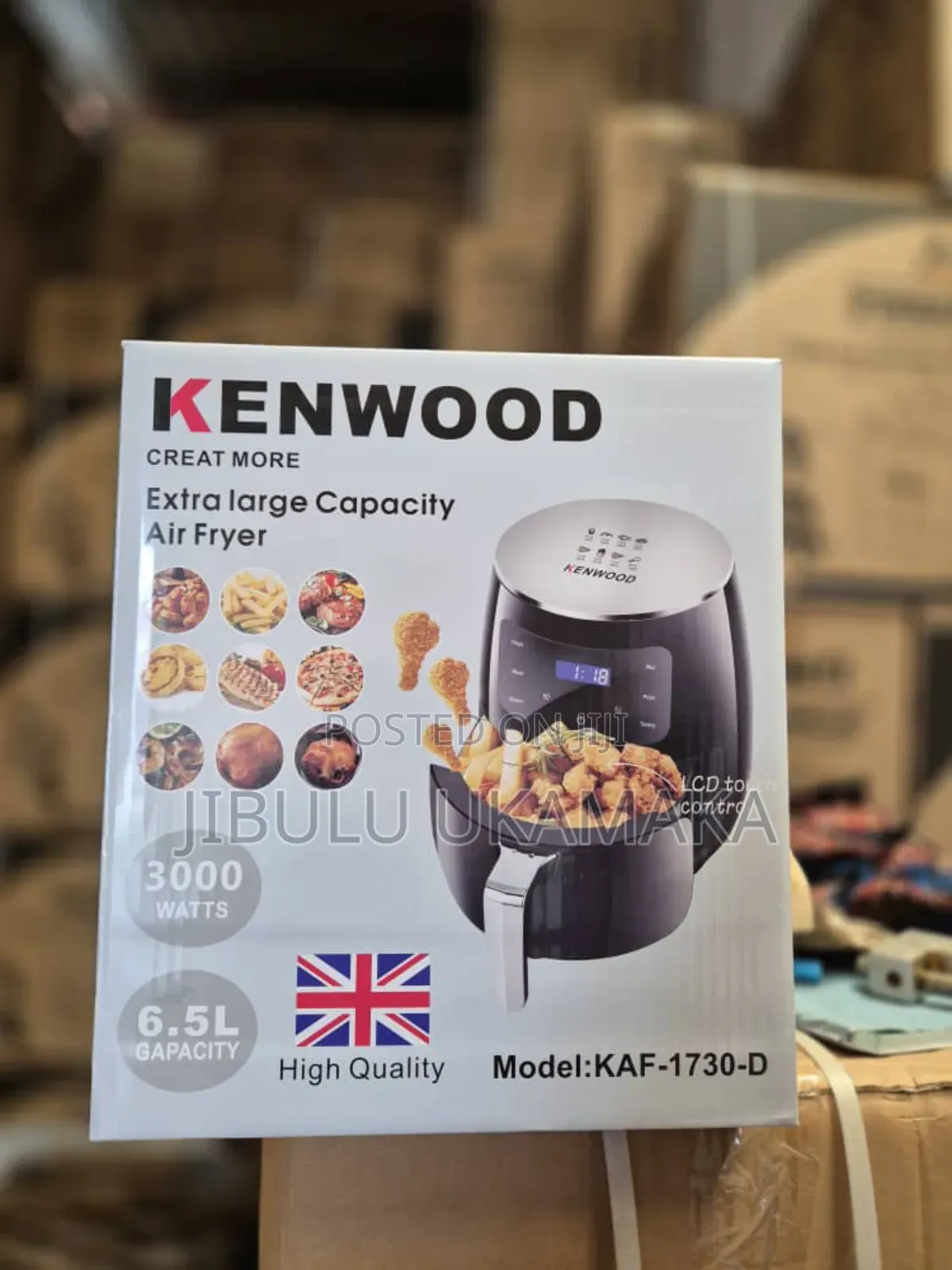 6.5liters Digital Air Fryer-3000w