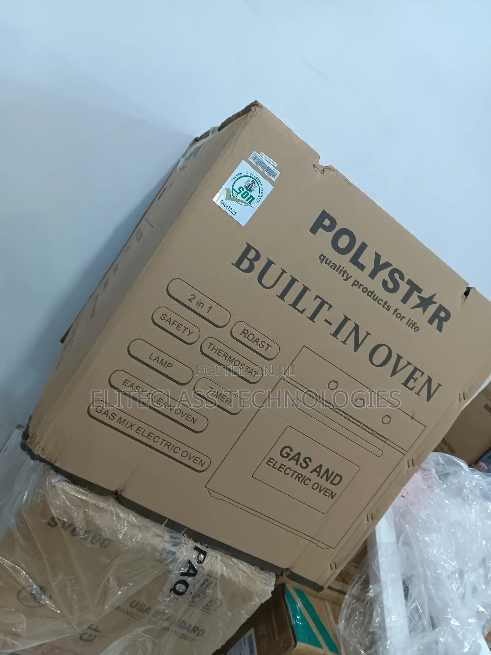 New Polystar Built-in Oven ''Pv-Eg271bb''