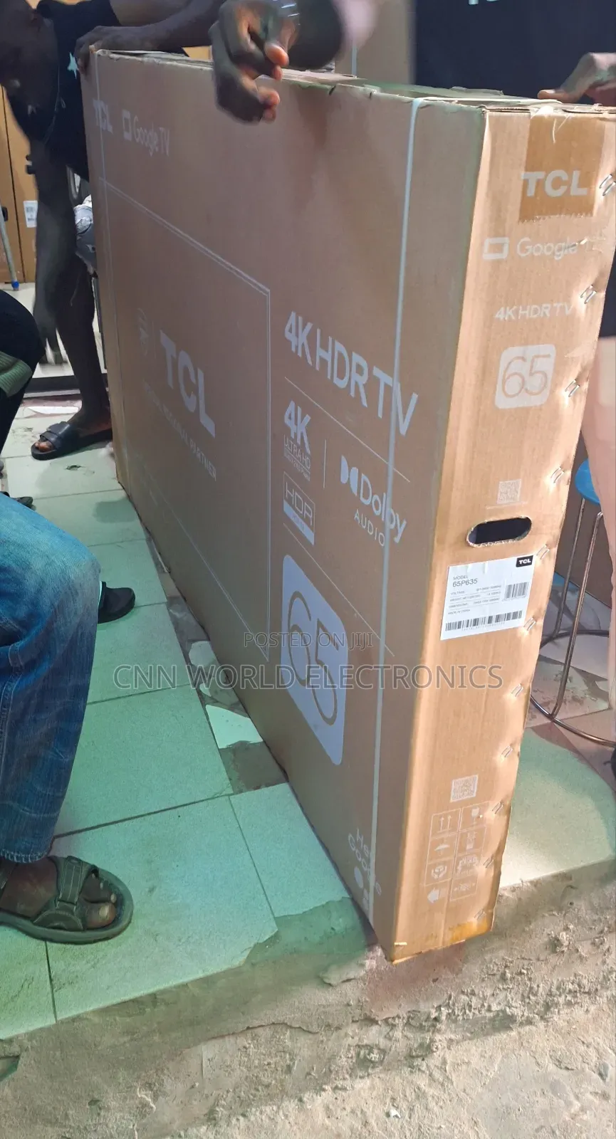 New TCL Qled Tv Flameless Android Smart Tv Bluetooth Netflix