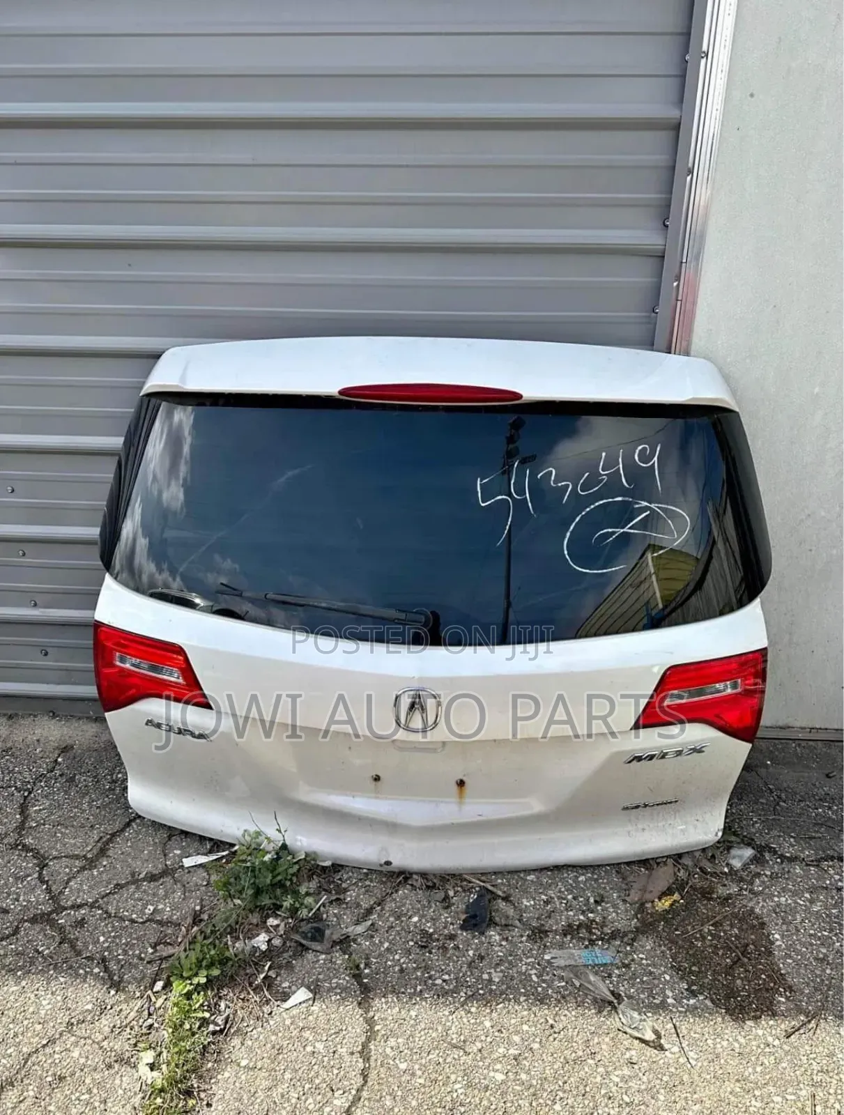 2008-2012 Complete Booth Glass Acura MDX
