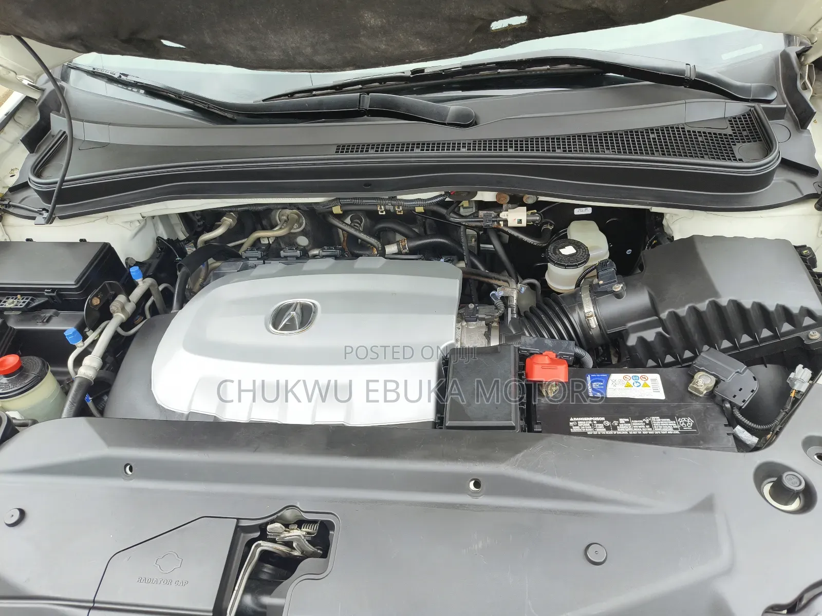 Acura MDX Advance Package SUV AWD (3.7L 6cyl 6A) 2010 White