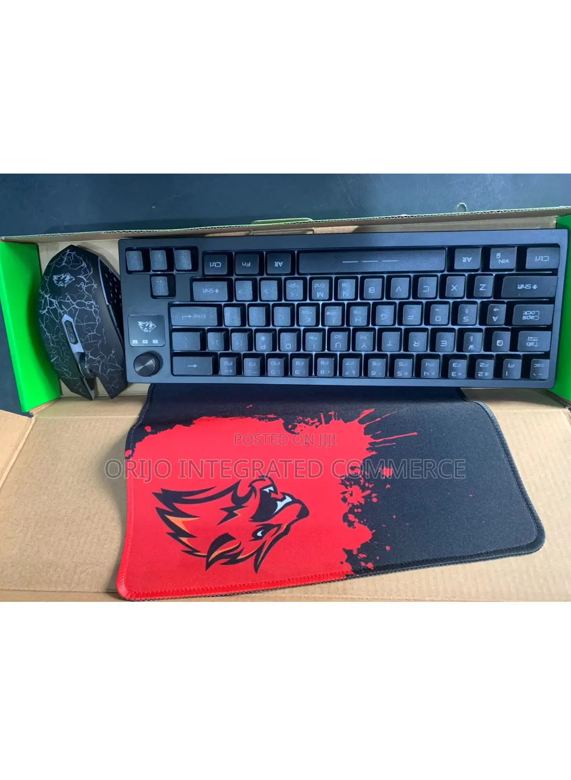 750 Rechargeable Wireless Backlight Keyboard and Mouse Suit