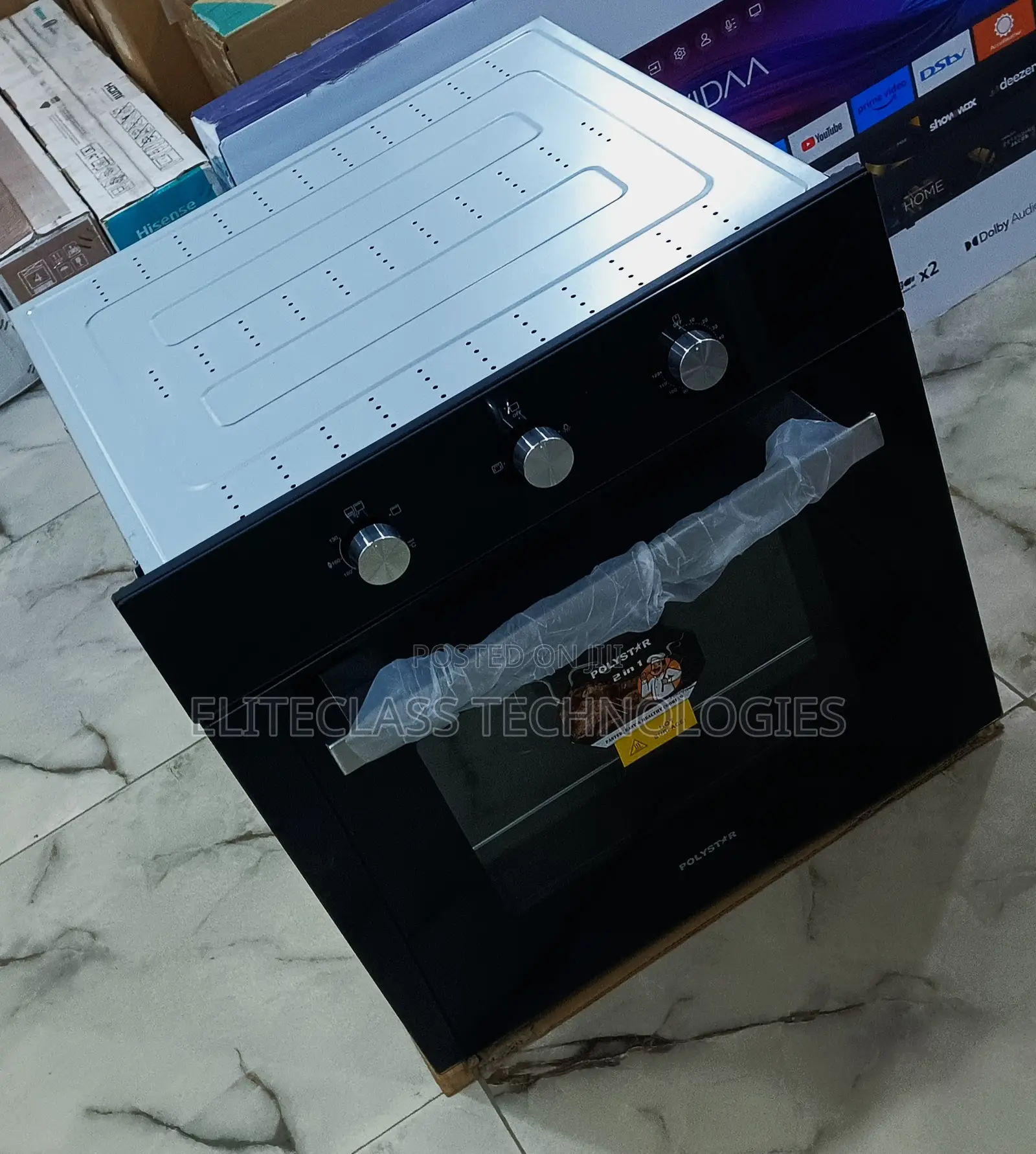 The Best Pick Polystar Built-in Oven ''pv-eg271bb''