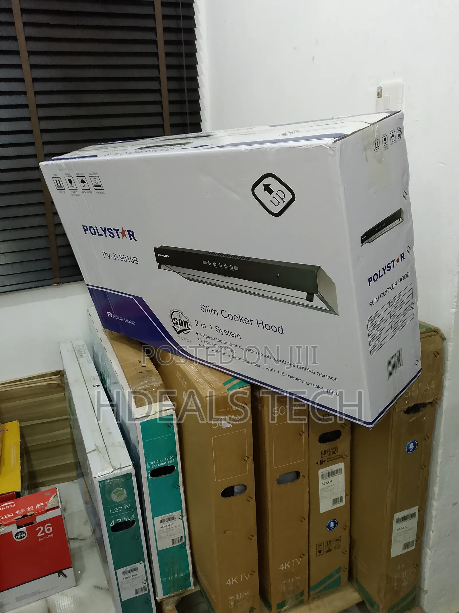 Quality Polystar 90cm Slim Cooker Hood