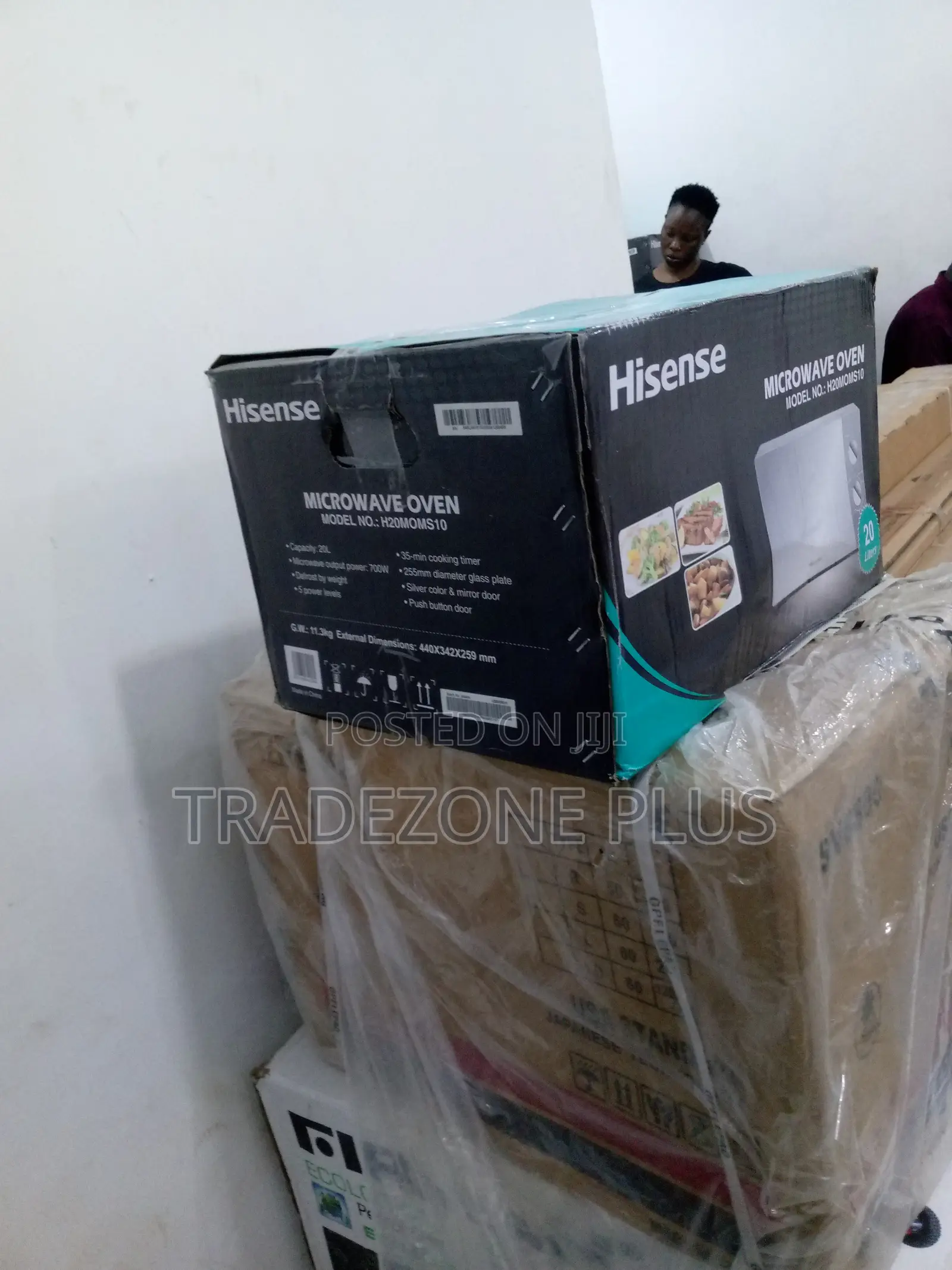 Hisense 20L Silver Microwave Oven H20moms10