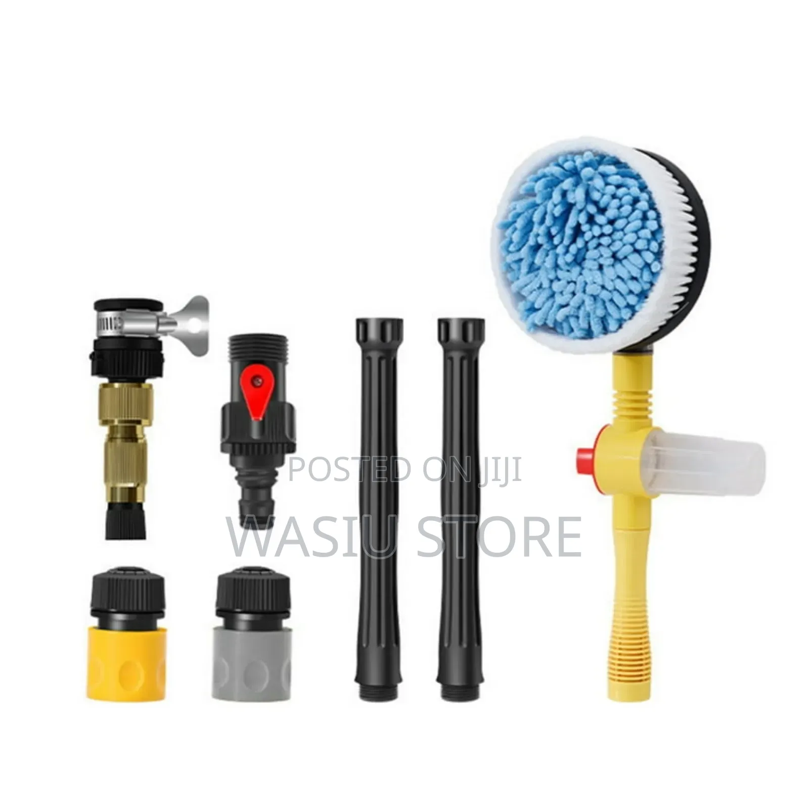 360° Spin Wash Mop, High Pressure Foam Car Cleaning Brush