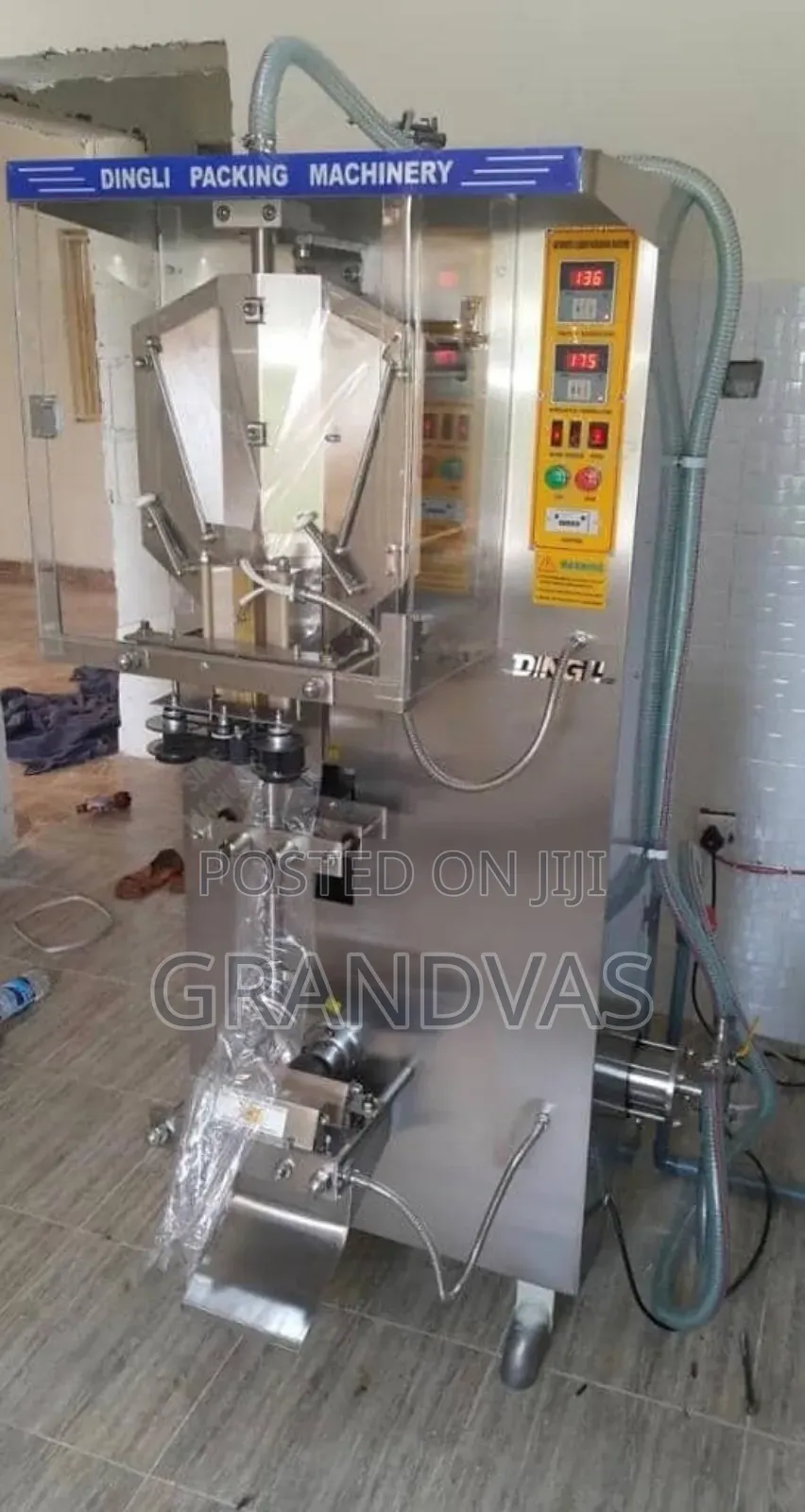 Pure Water Packaging Machine With Setup Accessories