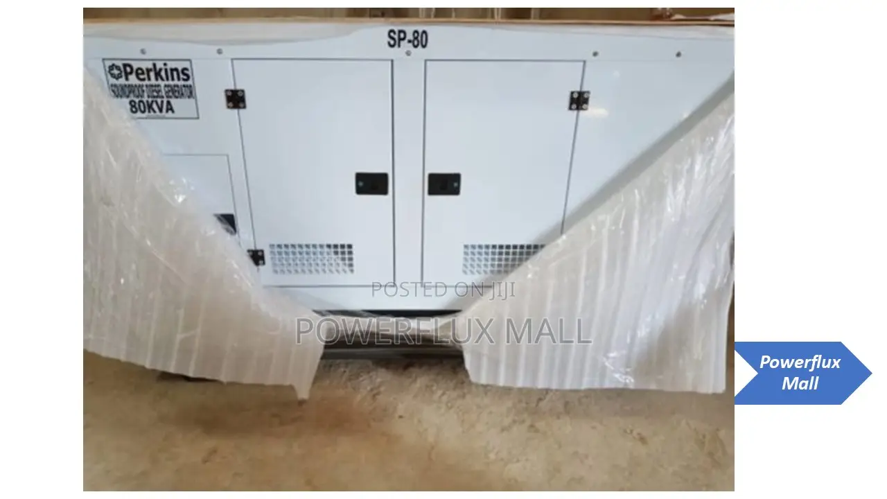 Perkins Soundproof 80KVA Generator