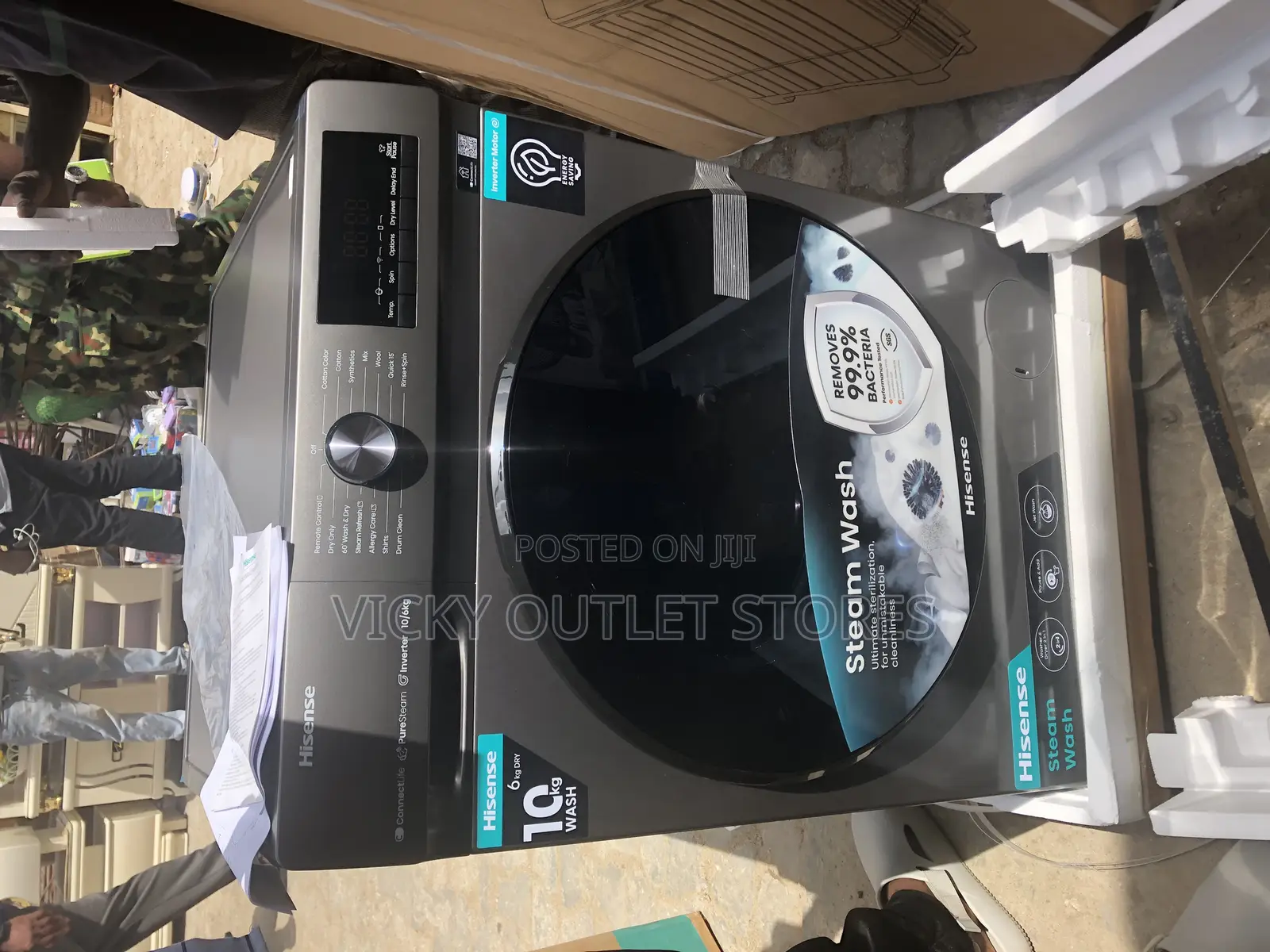 Hisense Wm 1043bt-Wd3q (10kg)