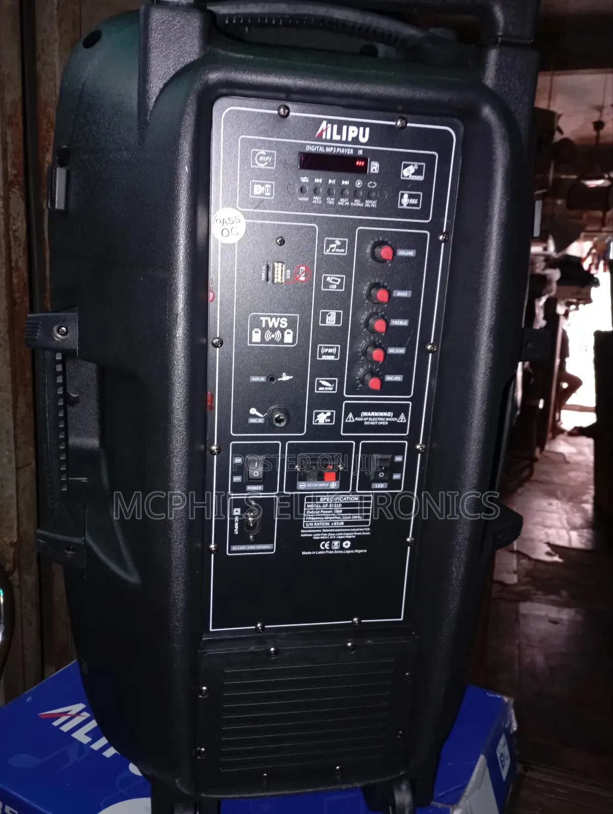 50000w 15 Inches P.A System