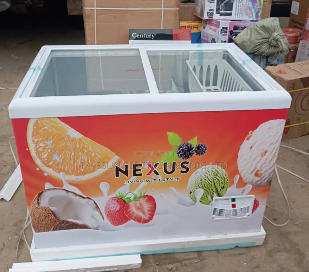 Original NEXUS Showcase Freezer 300litters 100%Copper