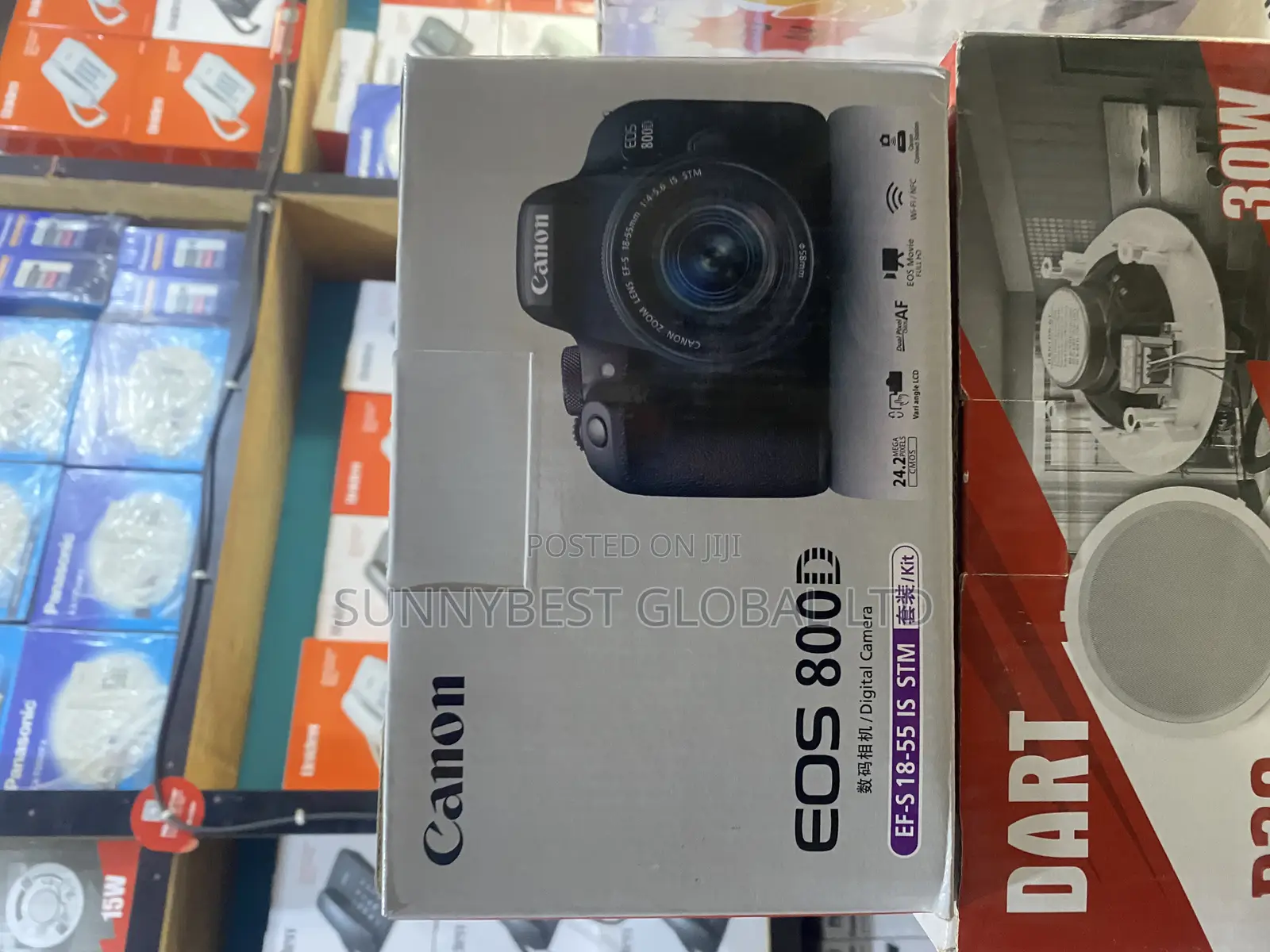 Canon 800d With 18-55mm STM Lens