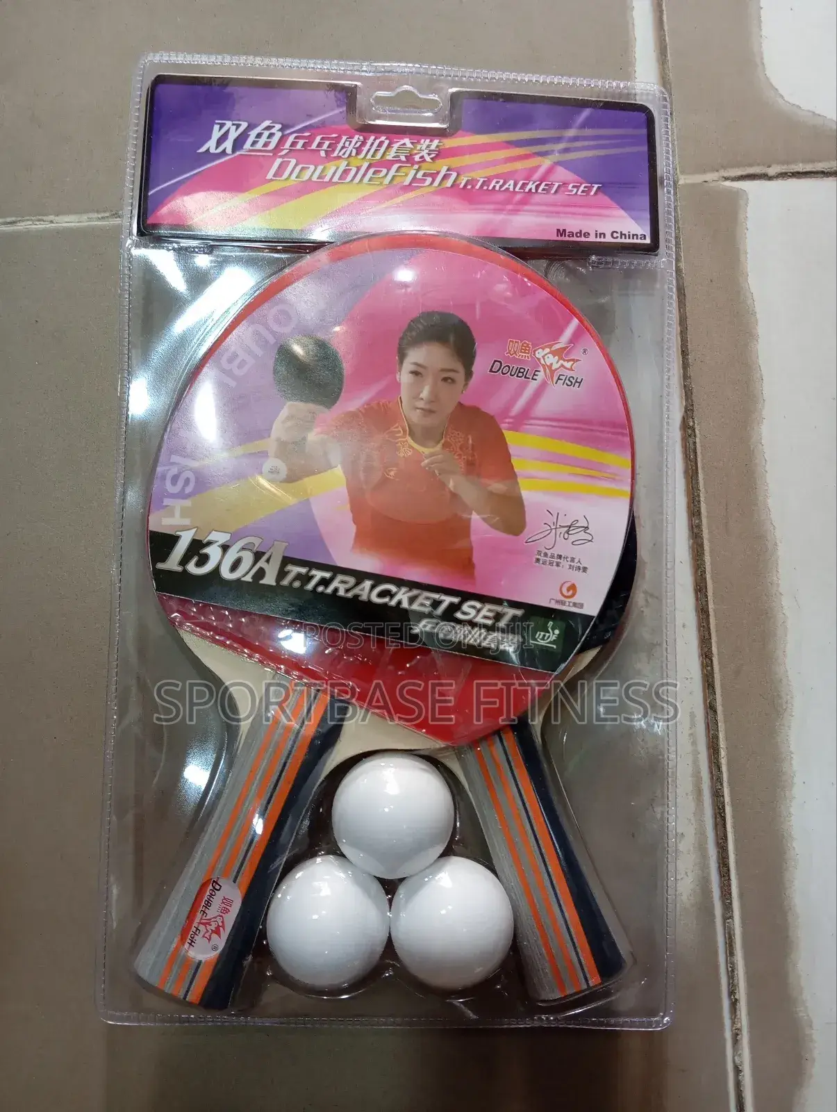 2 in 1 Table Tennis Racket