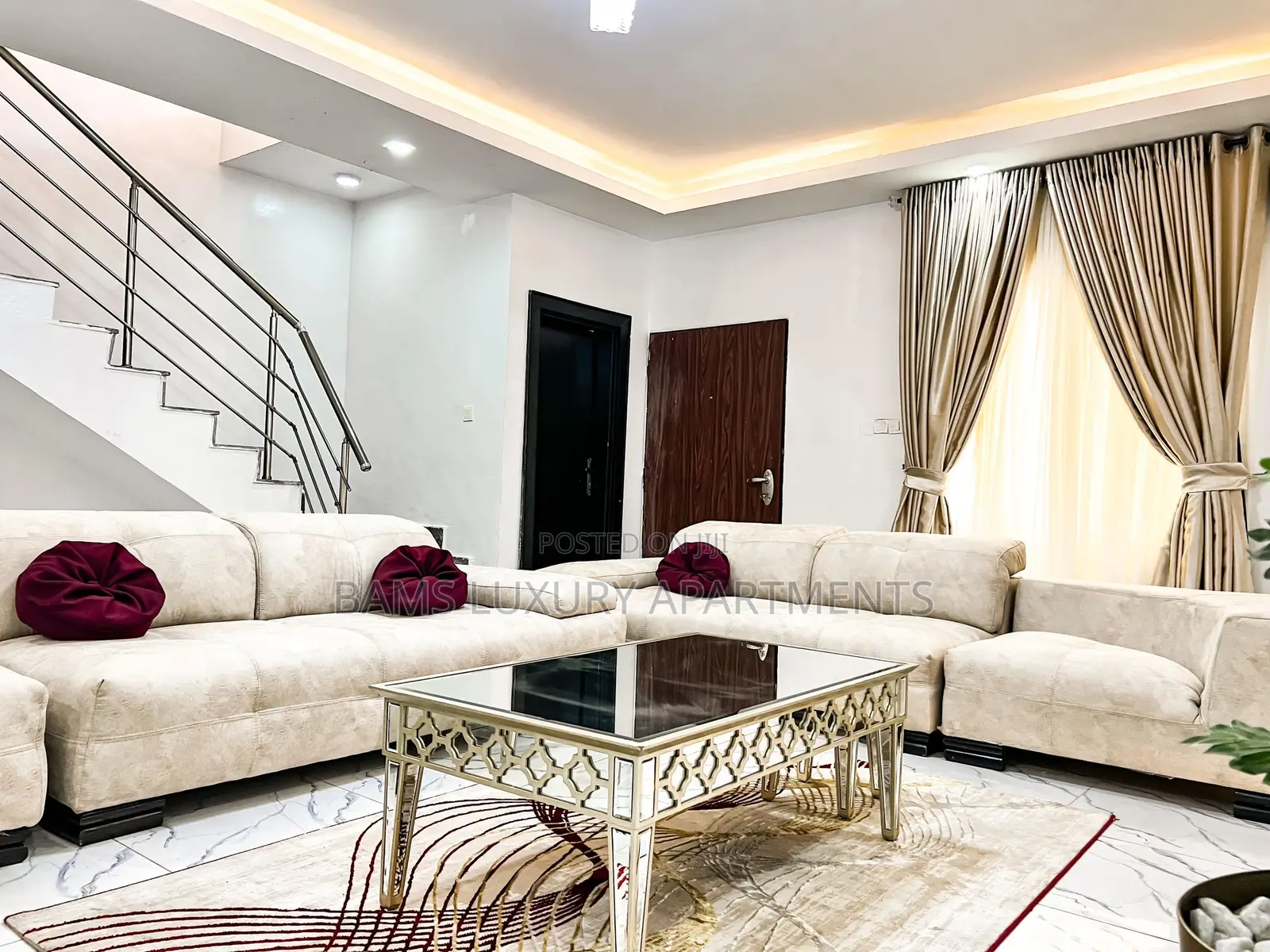 Bams 3 Bedroom Terrace Apartment in Ikate