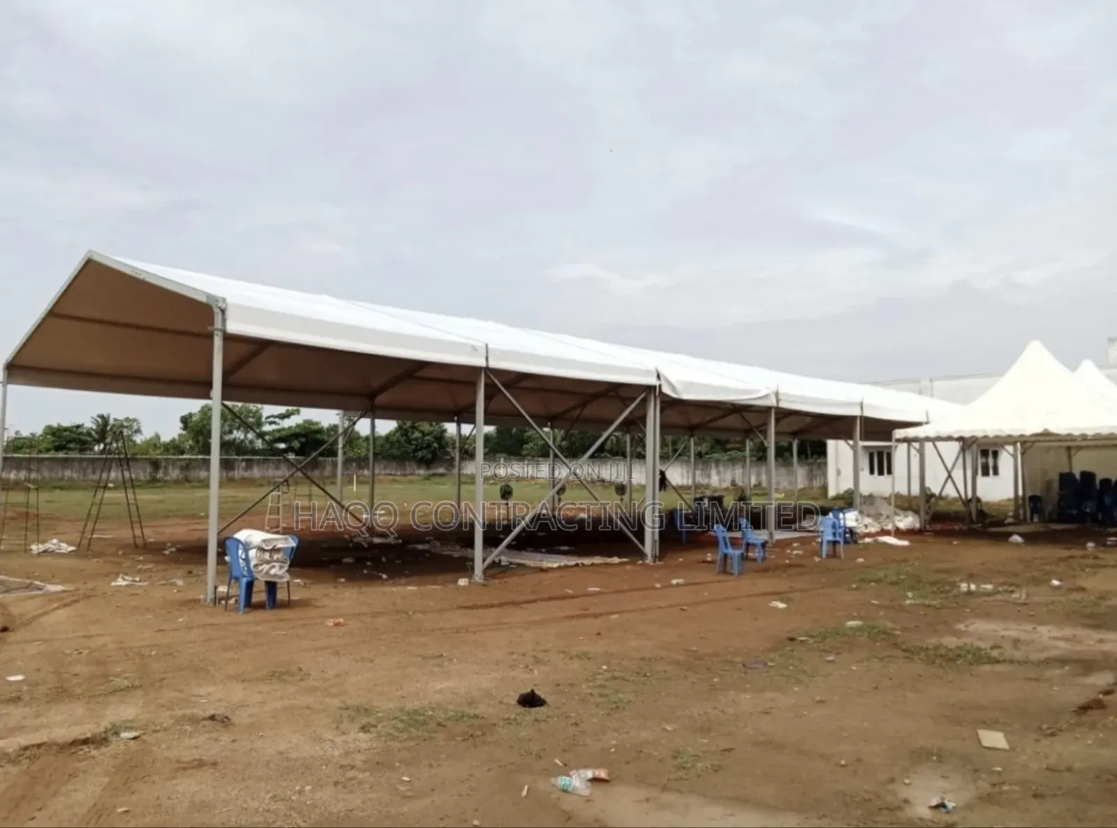 Event Centre Marquee Tent, Heavy Duty PVC Tarpaulin