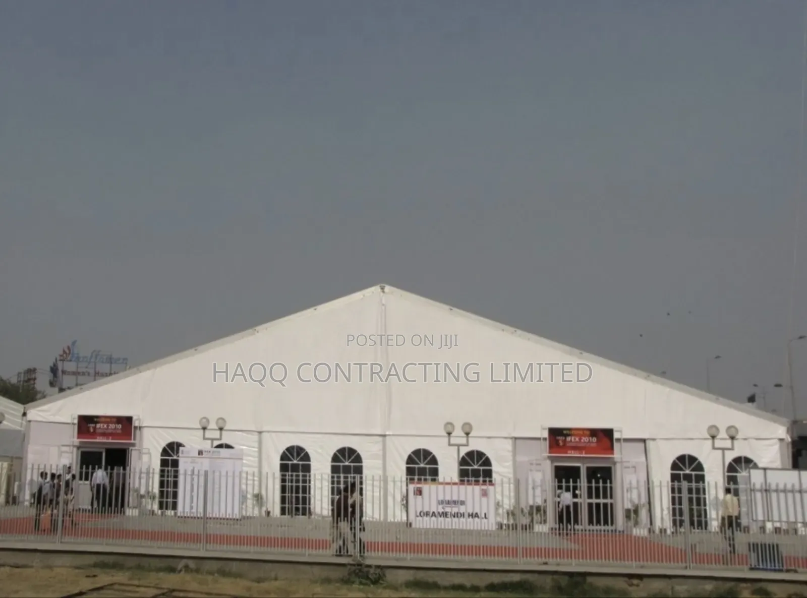 Event Centre Marquee Tent, Heavy Duty PVC Tarpaulin