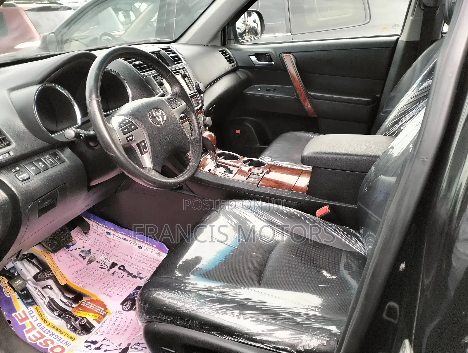 Toyota Highlander Limited 3.5L 2WD 2013 Black