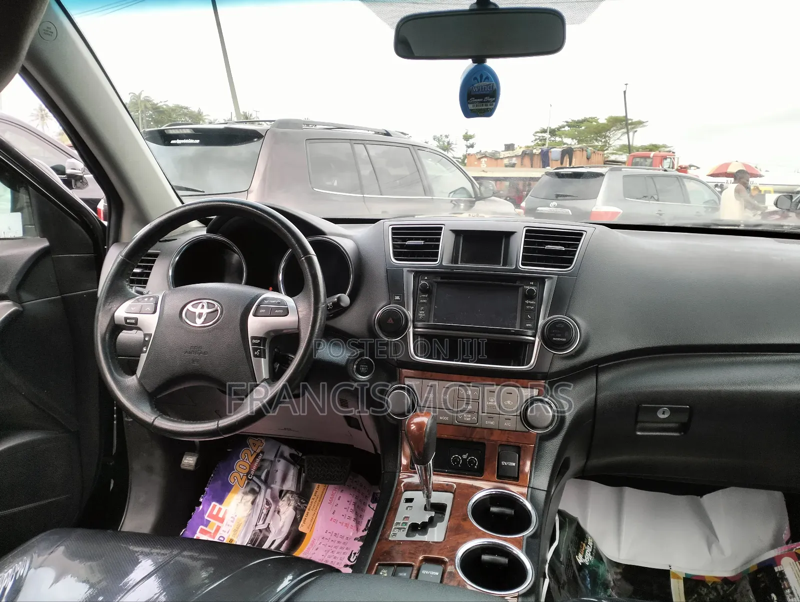 Toyota Highlander Limited 3.5L 2WD 2013 Black