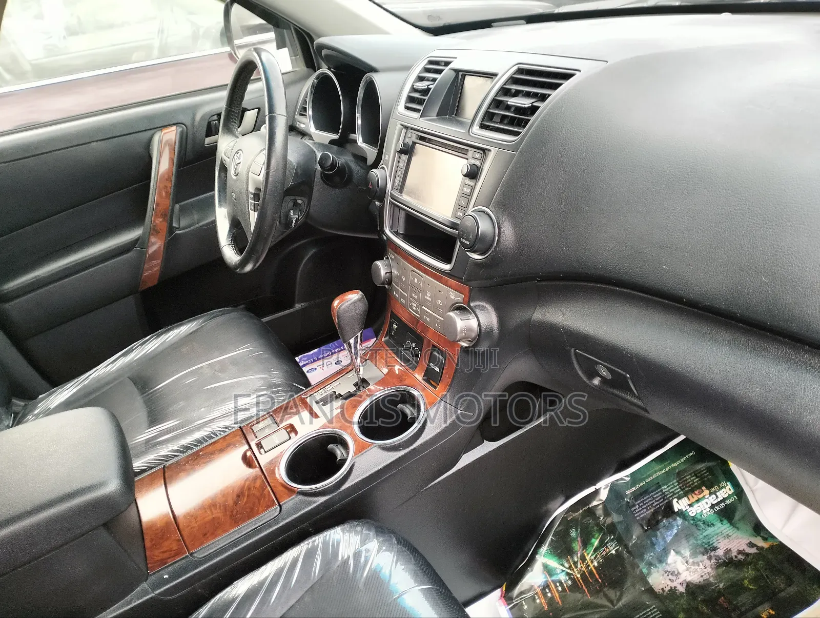 Toyota Highlander Limited 3.5L 2WD 2013 Black
