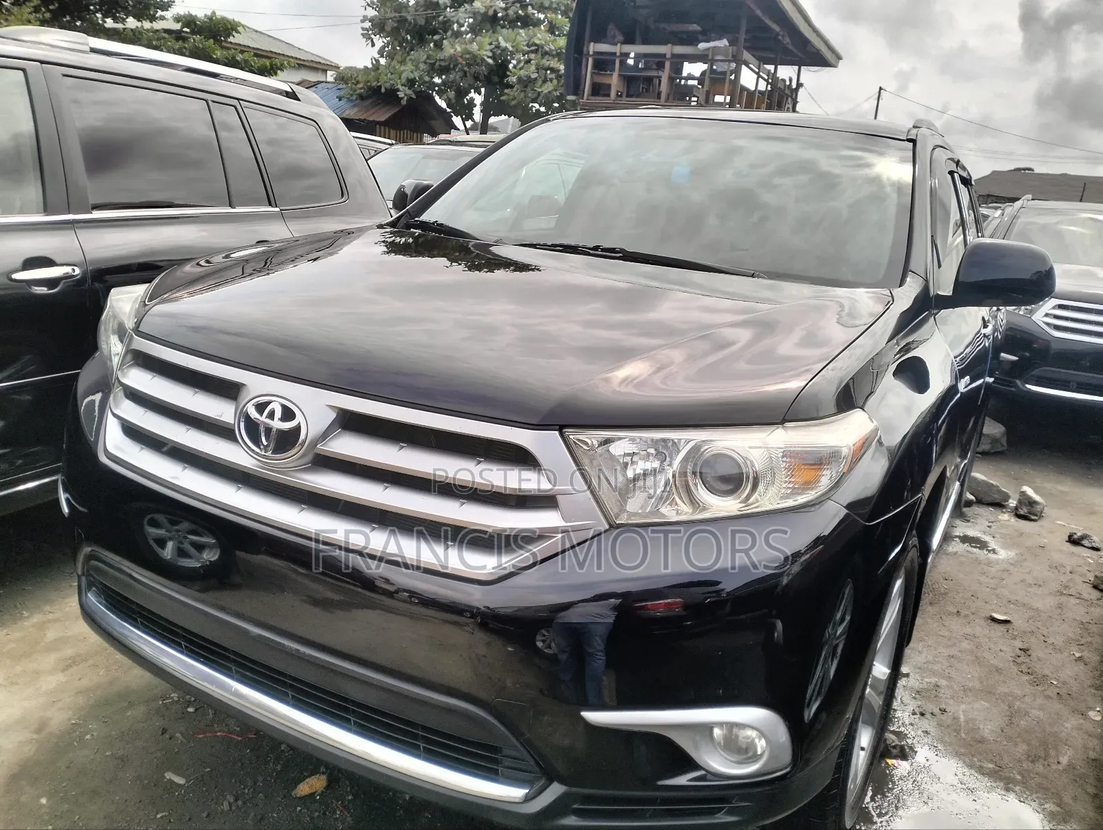 Toyota Highlander Limited 3.5L 2WD 2013 Black