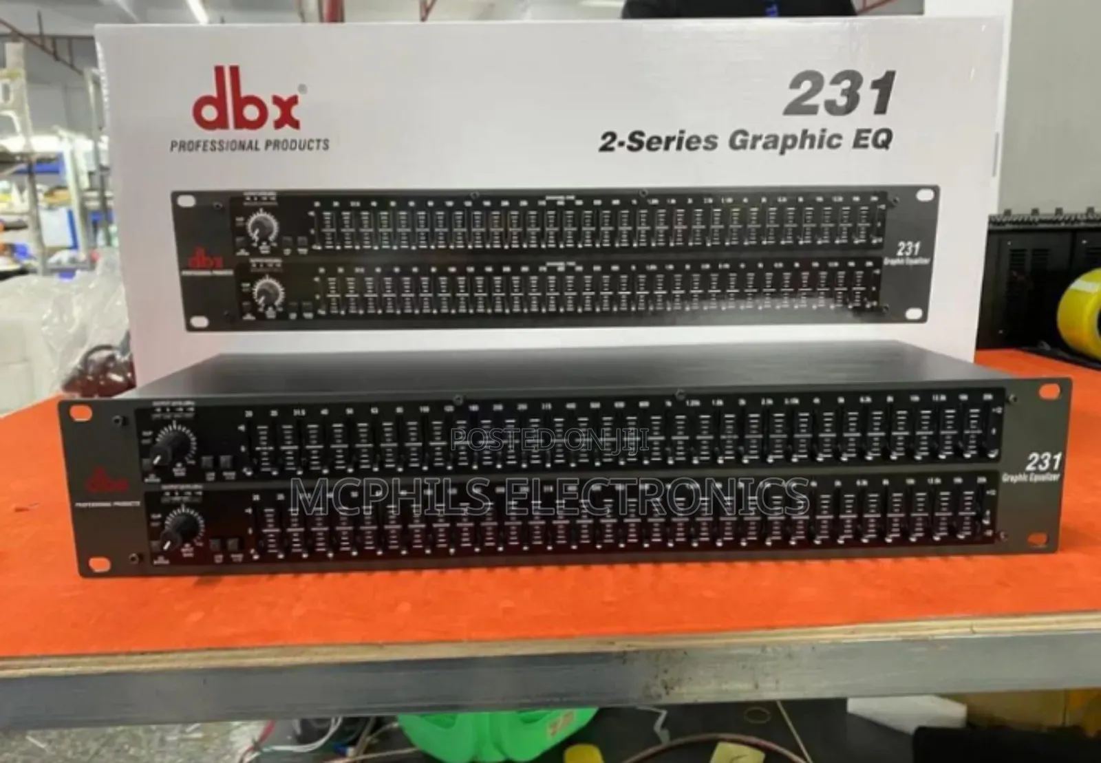 Dbx Graphic Equalizer