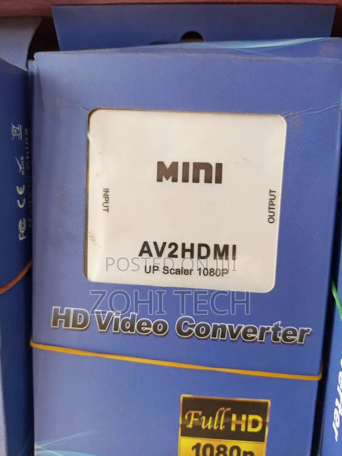 Mini AV to HDMI Converter
