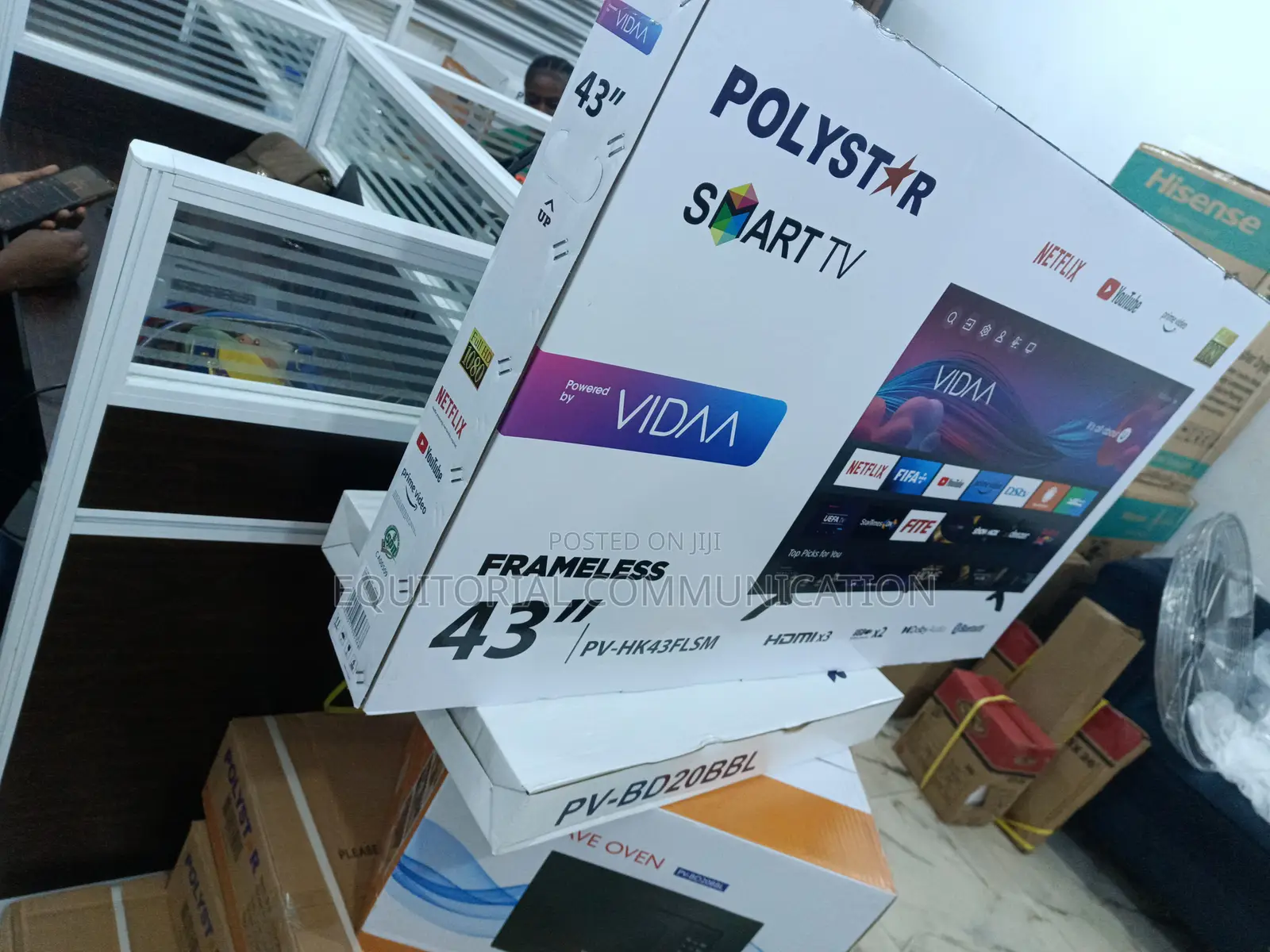 High Efficiency Polystar 43inches Uhd TV