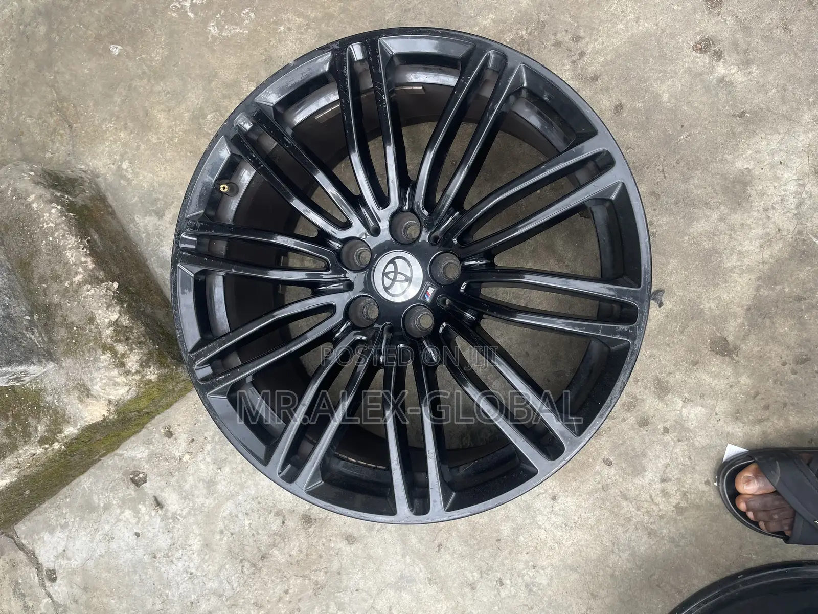 19inches Toyota Rim Black