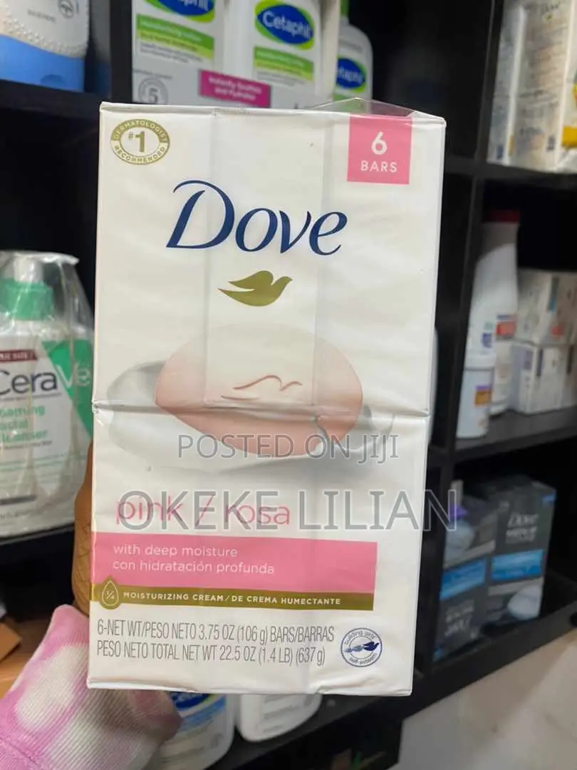 Dove 6 Bars Pink/ Rosa