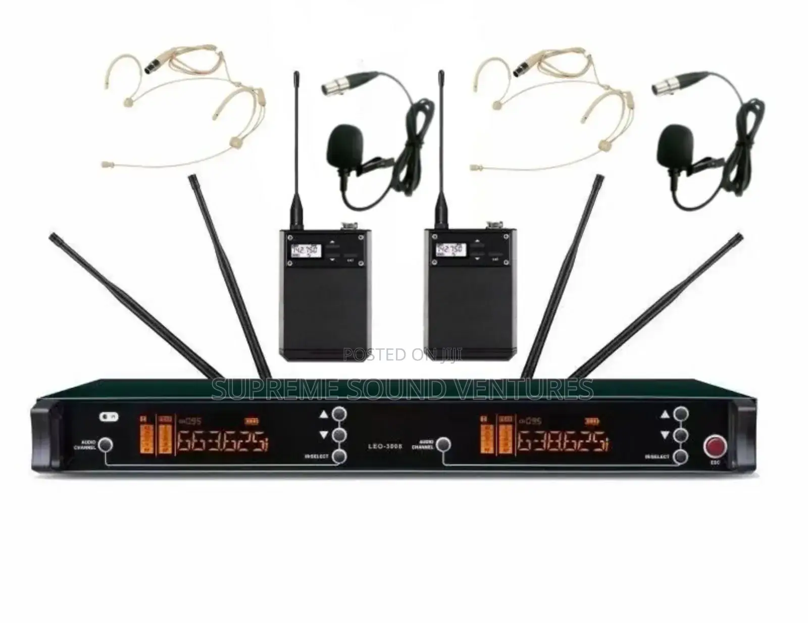 Professional Sennheiser 2 in 1 Lapel/Lavalier Microphone