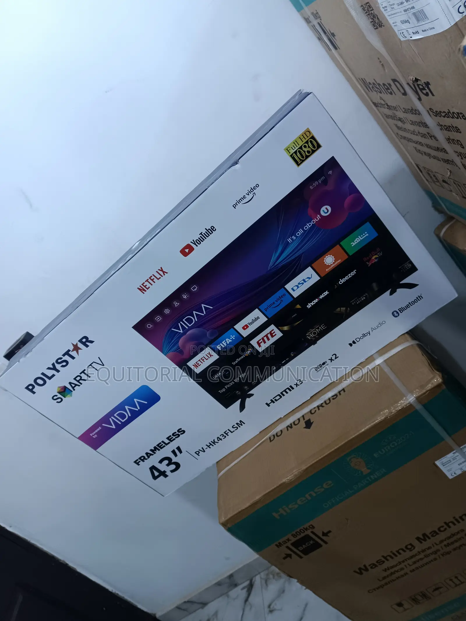 Standard Polystar 43inches Smart Tv