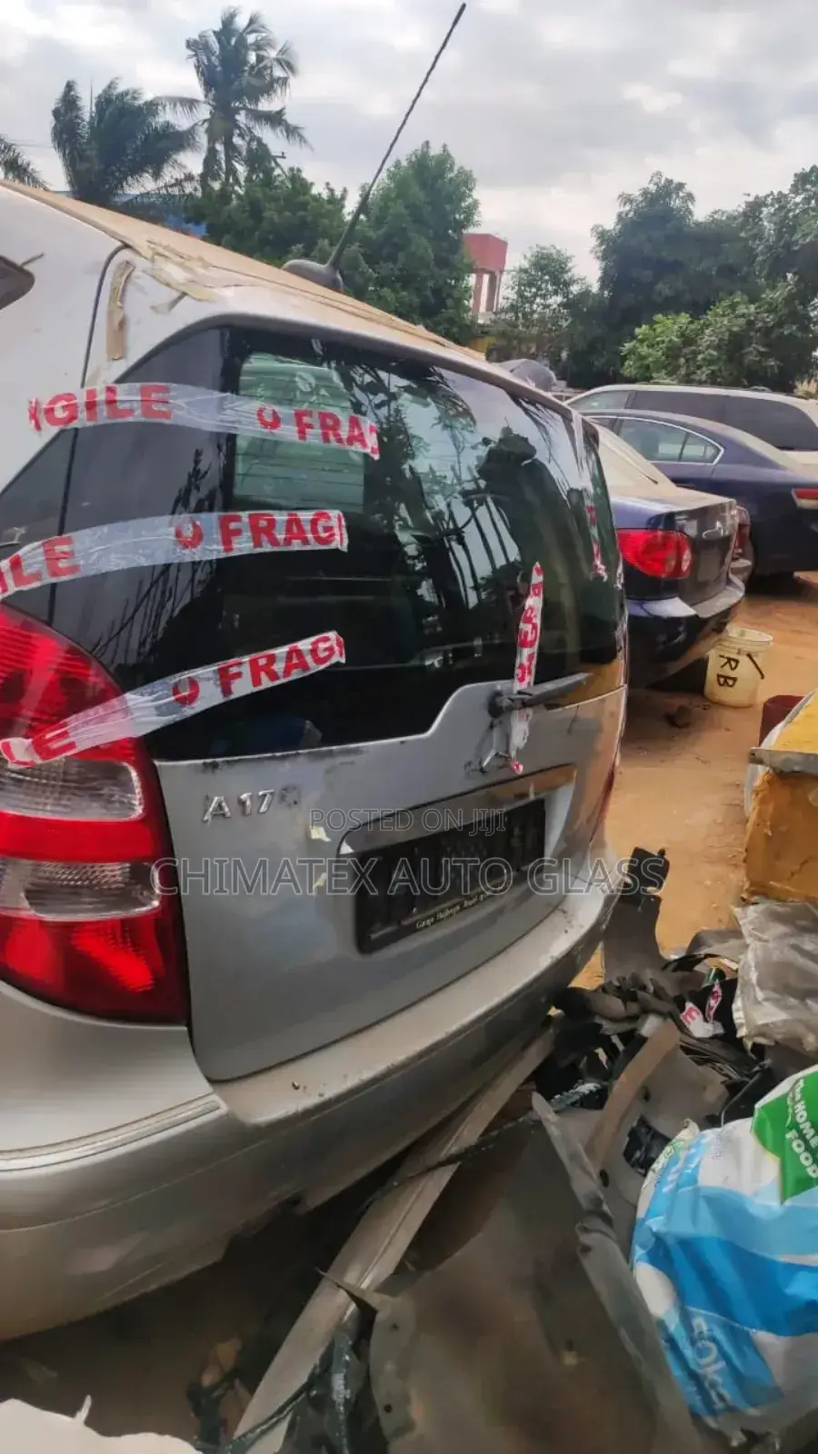 Mercedes Aclass 2010 Back Windscreen Glass Available