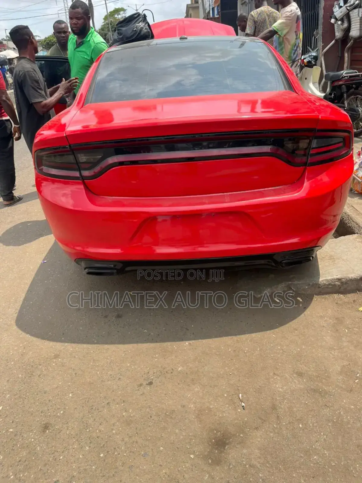 Dodge Charger Windscreen Installation at Chimatex Auto Glass