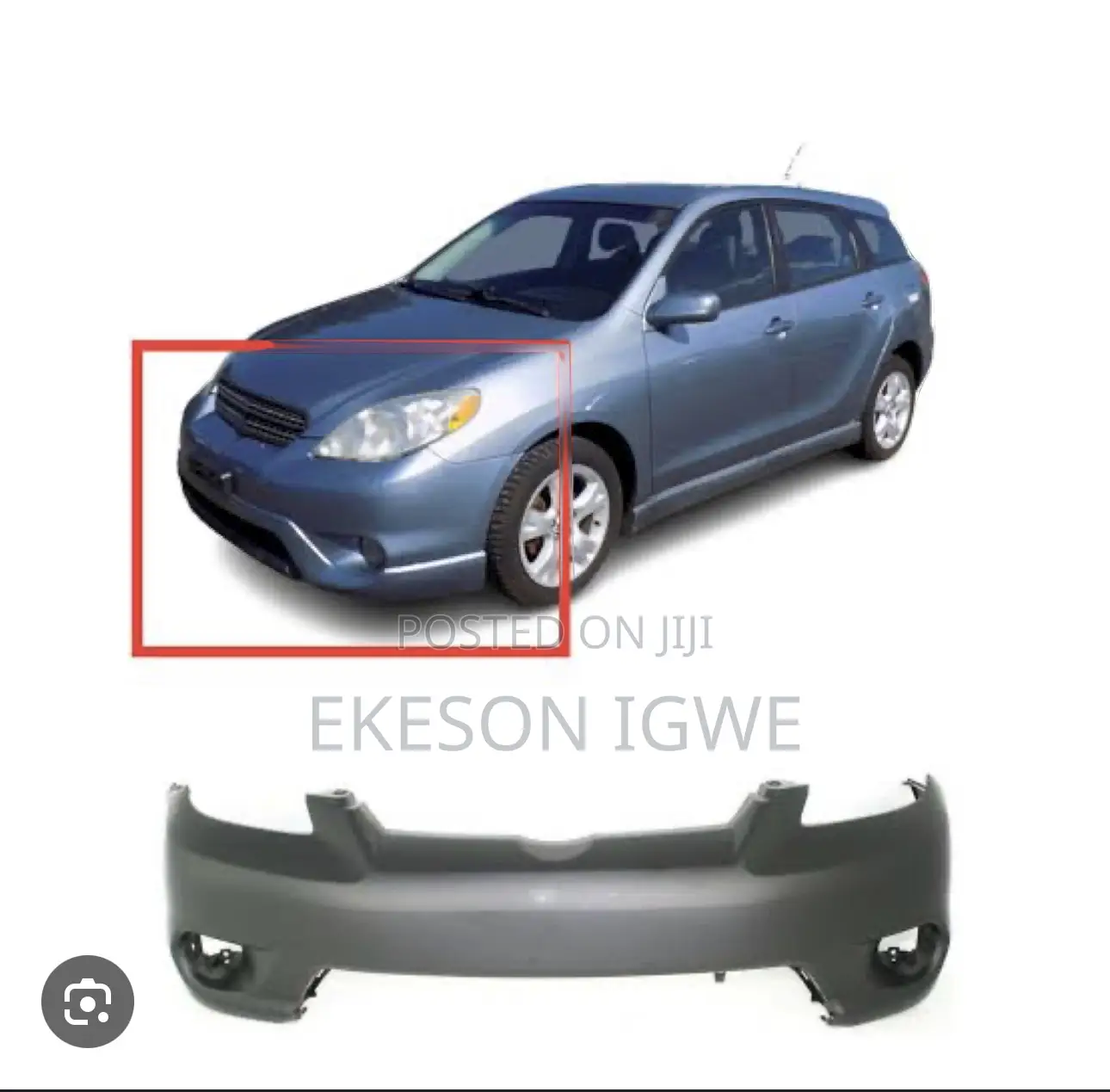 Front Bumper Toyota Matrix 2006-08