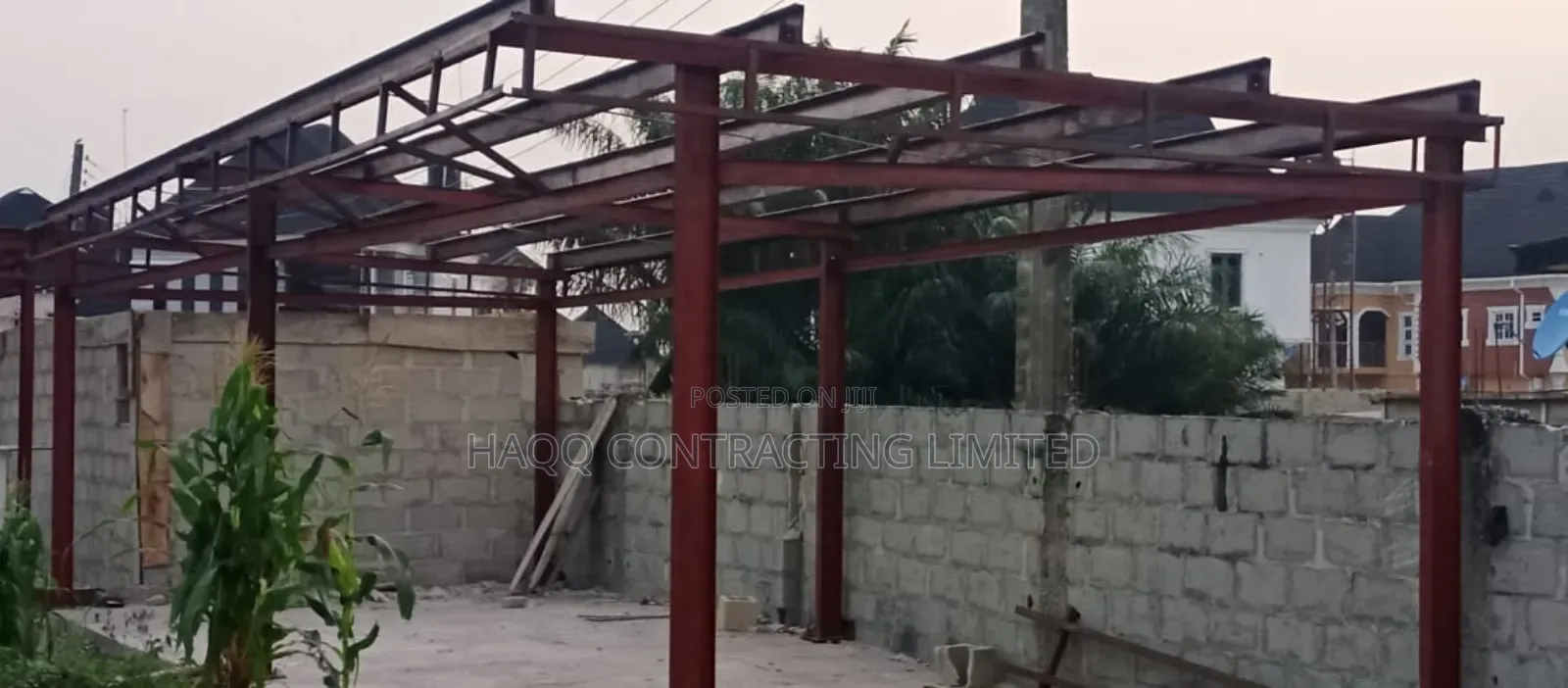 Steel Roofing, Heavy Metal Works,Warehouse Construction