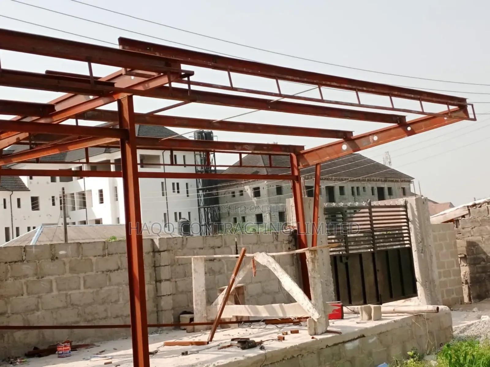 Steel Roofing, Heavy Metal Works,Warehouse Construction