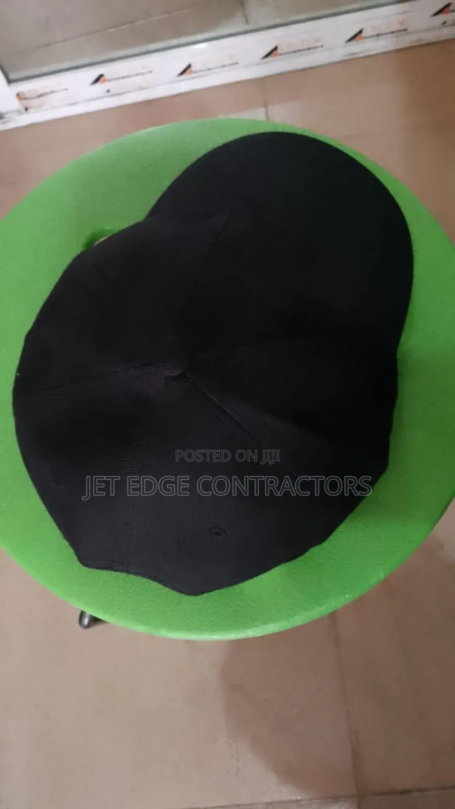 Black Face Cap