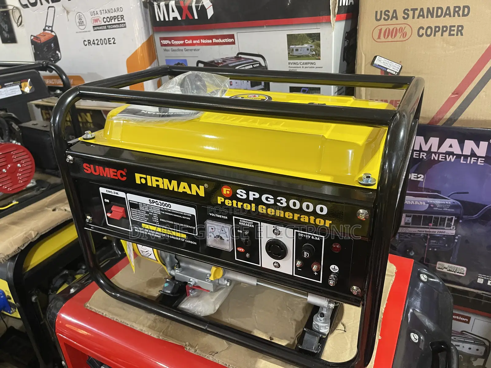 3.5kva SUMEC Firman Petrol Generator