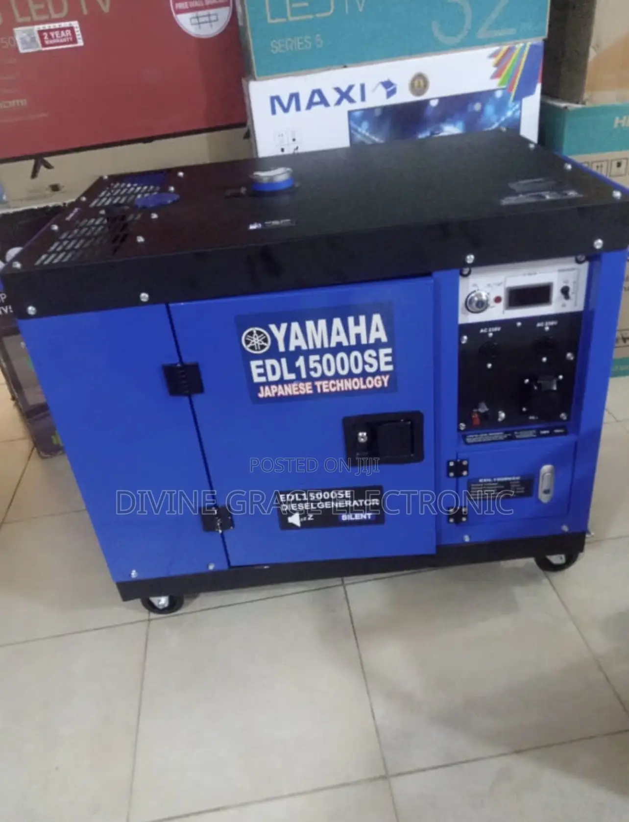 15kva Yamaha Soundproof Diesel Generator R